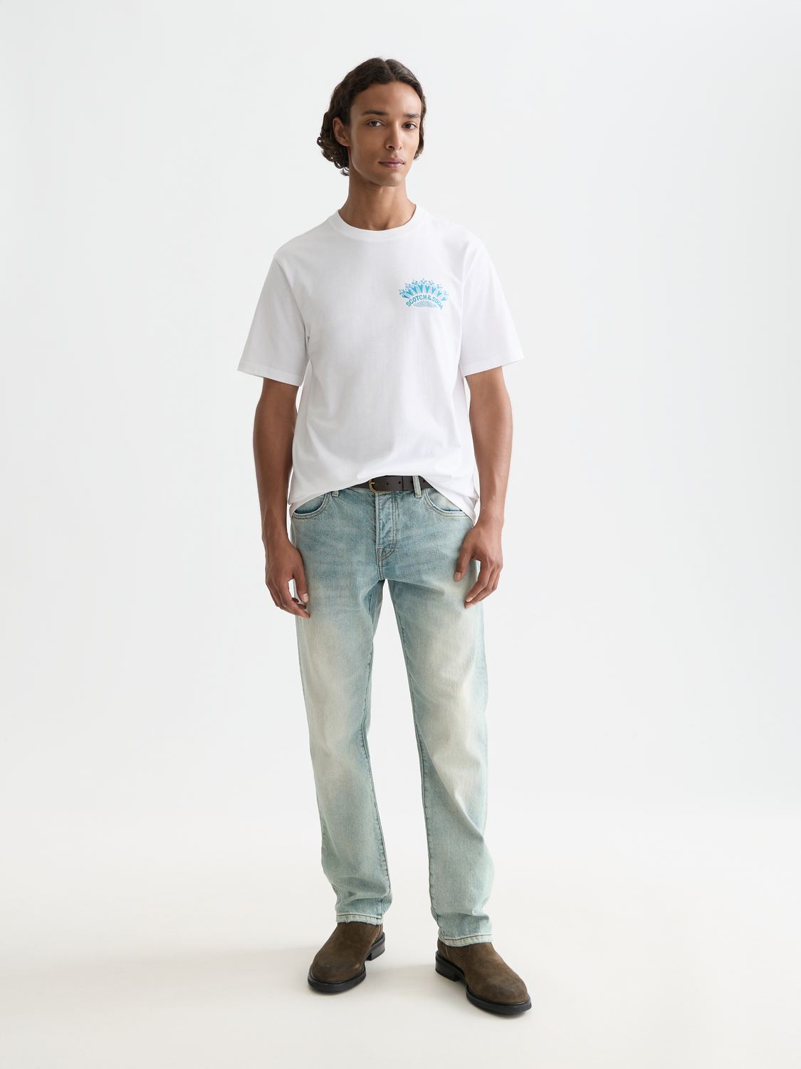 Scotch & Soda - Artwork t-shirt - Bright White 2