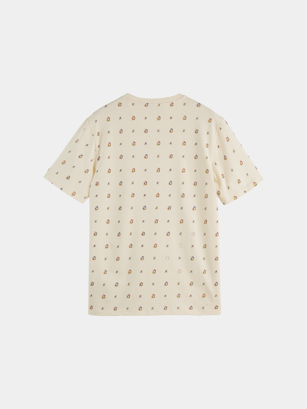 Scotch & Soda - Printed t-shirt - Cosmic Sky Ditsy Eggnog