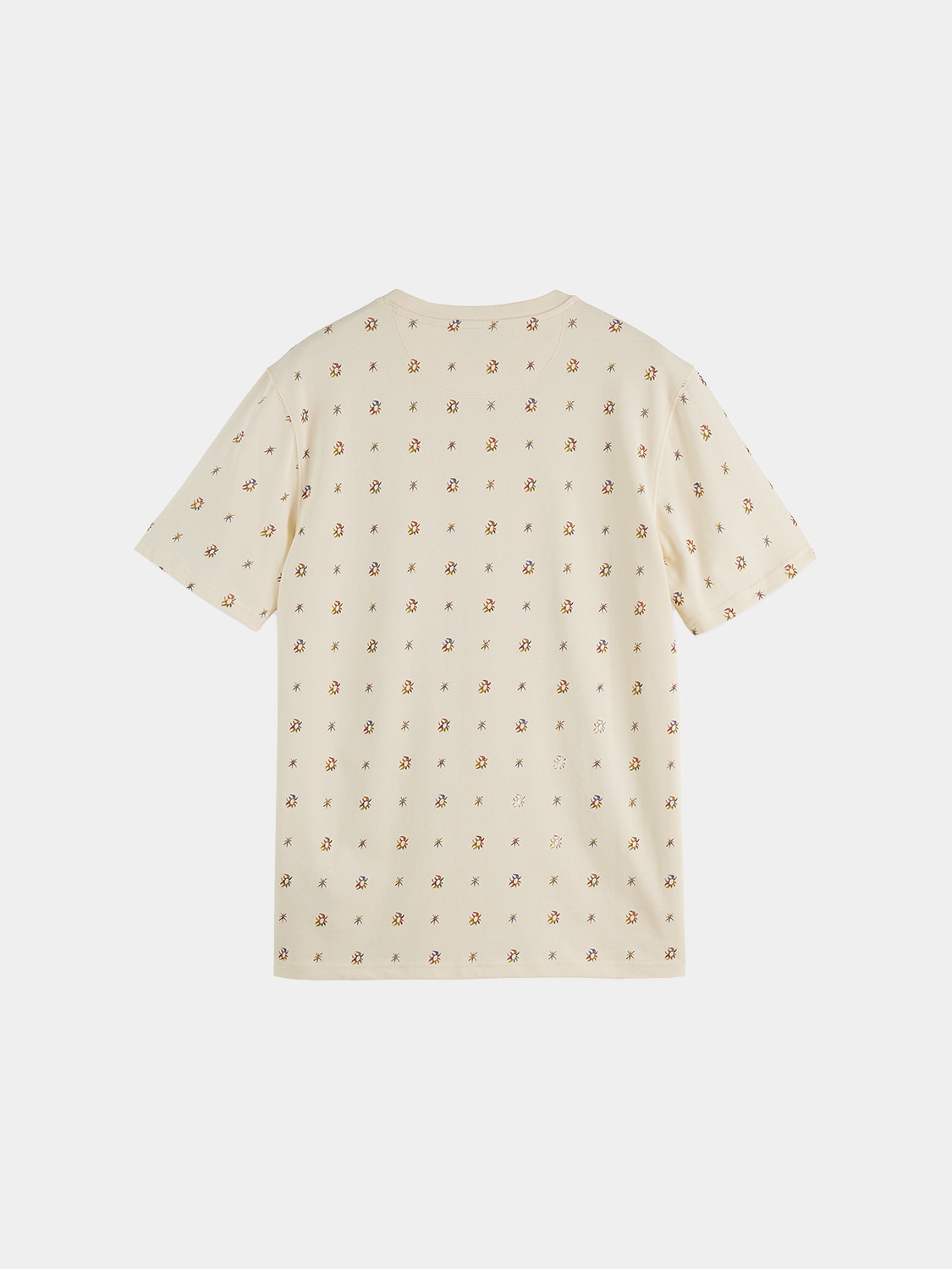 Scotch & Soda - Printed t-shirt - Cosmic Sky Ditsy Eggnog
