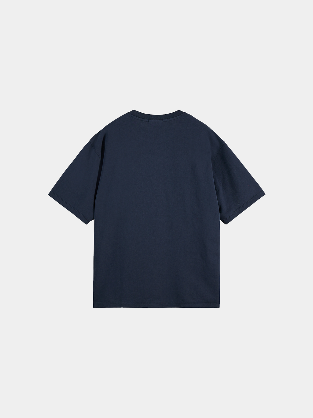 Cross-stitched artwork t-shirt - Carbon