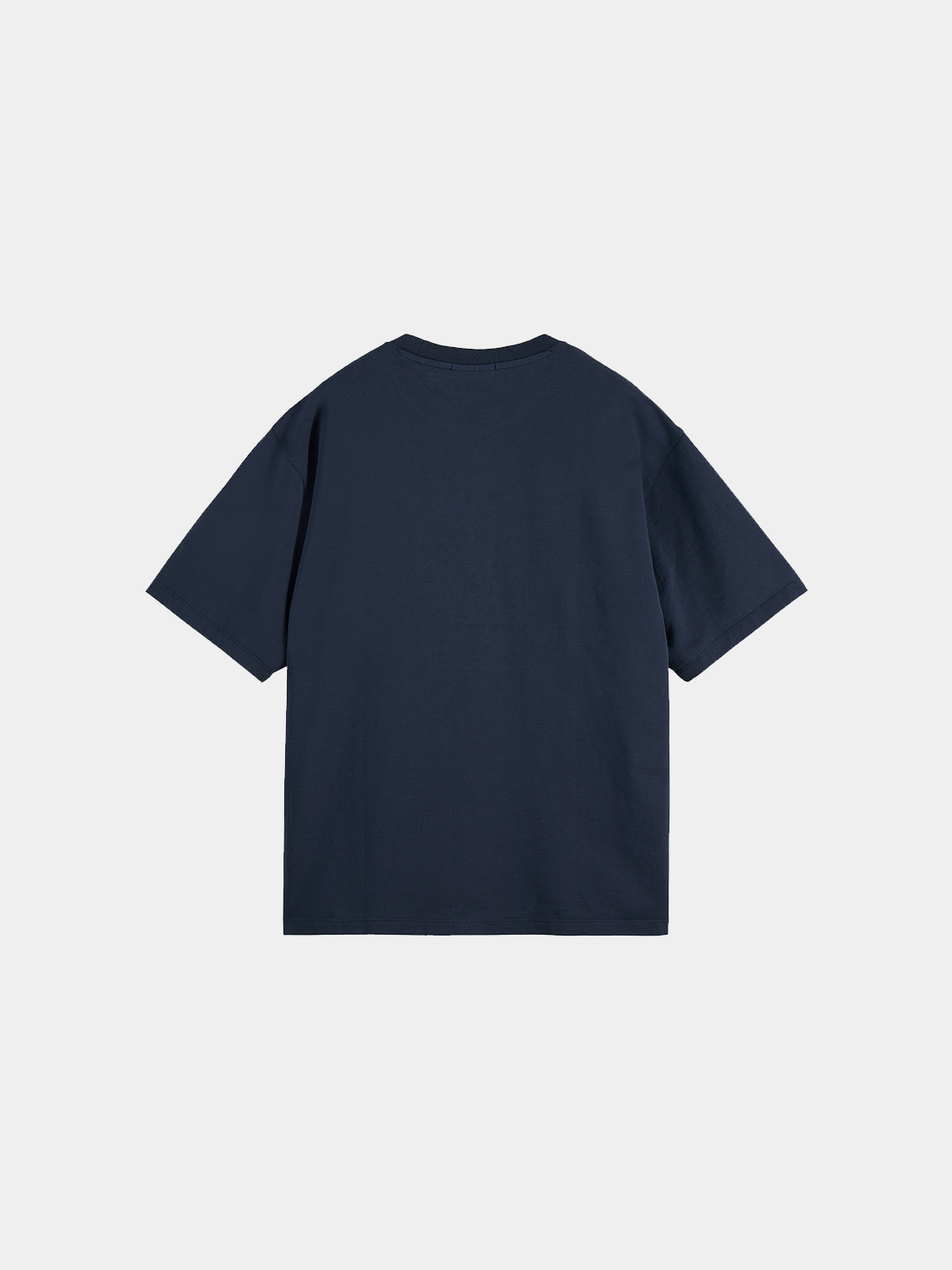 Cross-stitched artwork t-shirt - Carbon