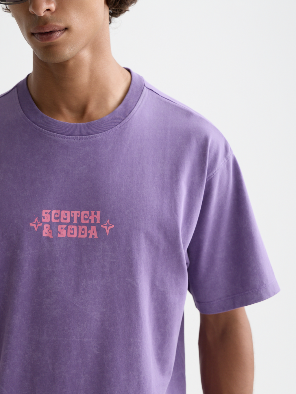 Scotch & Soda - Logo t-shirt - Mystical