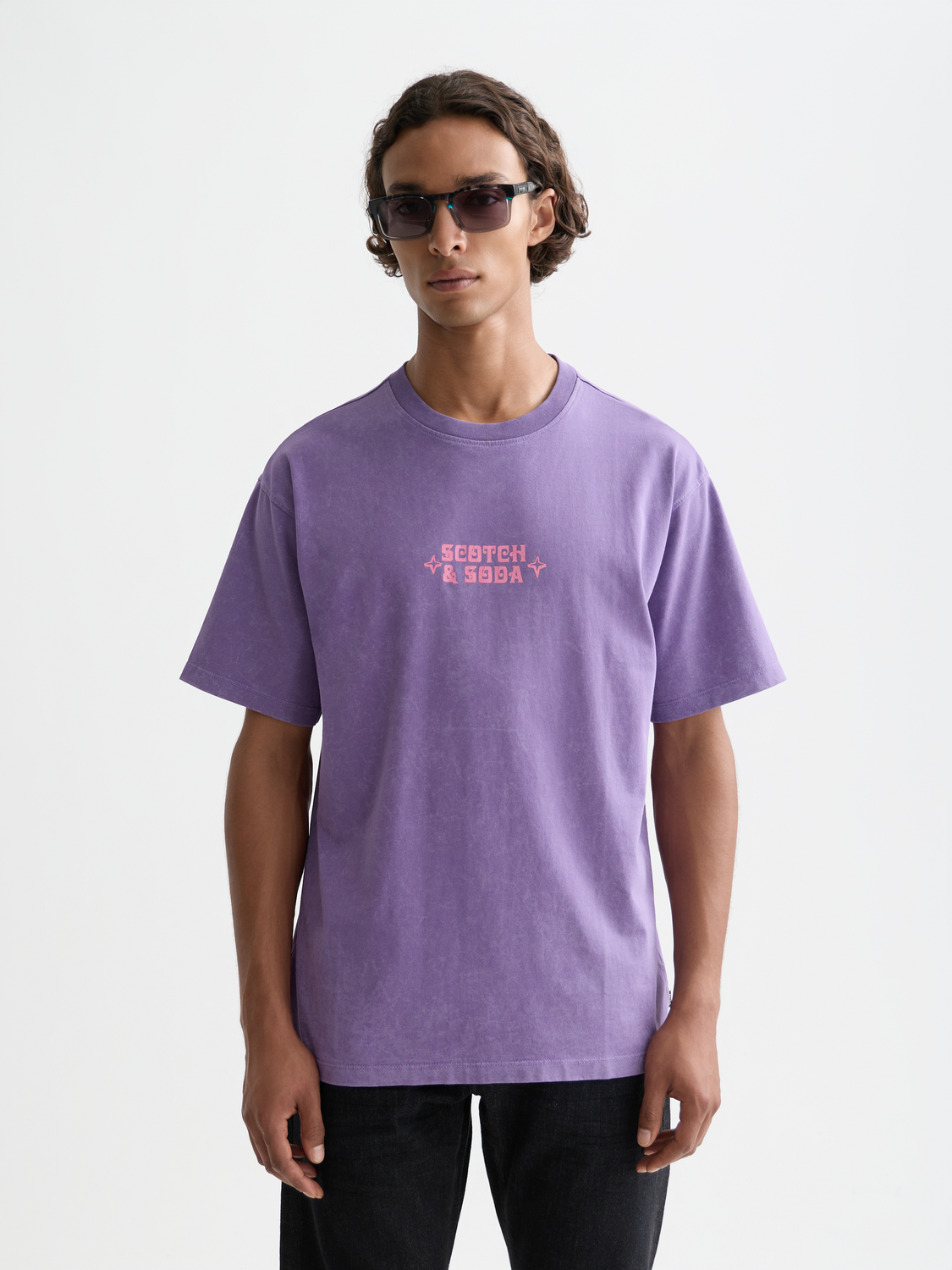 Scotch & Soda - Logo t-shirt - Mystical