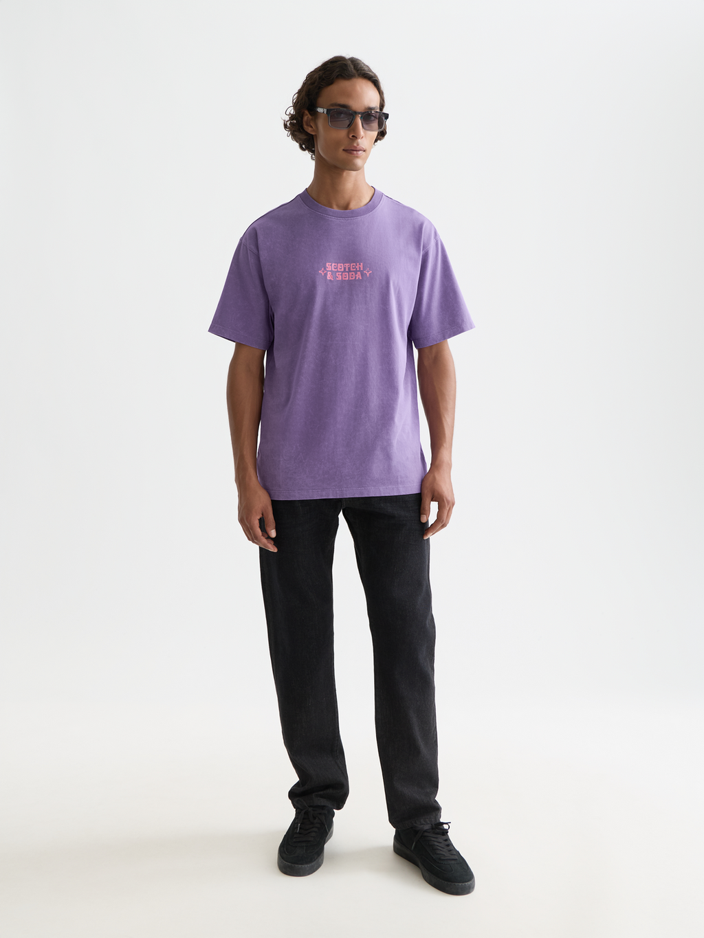 Scotch & Soda - Logo t-shirt - Mystical