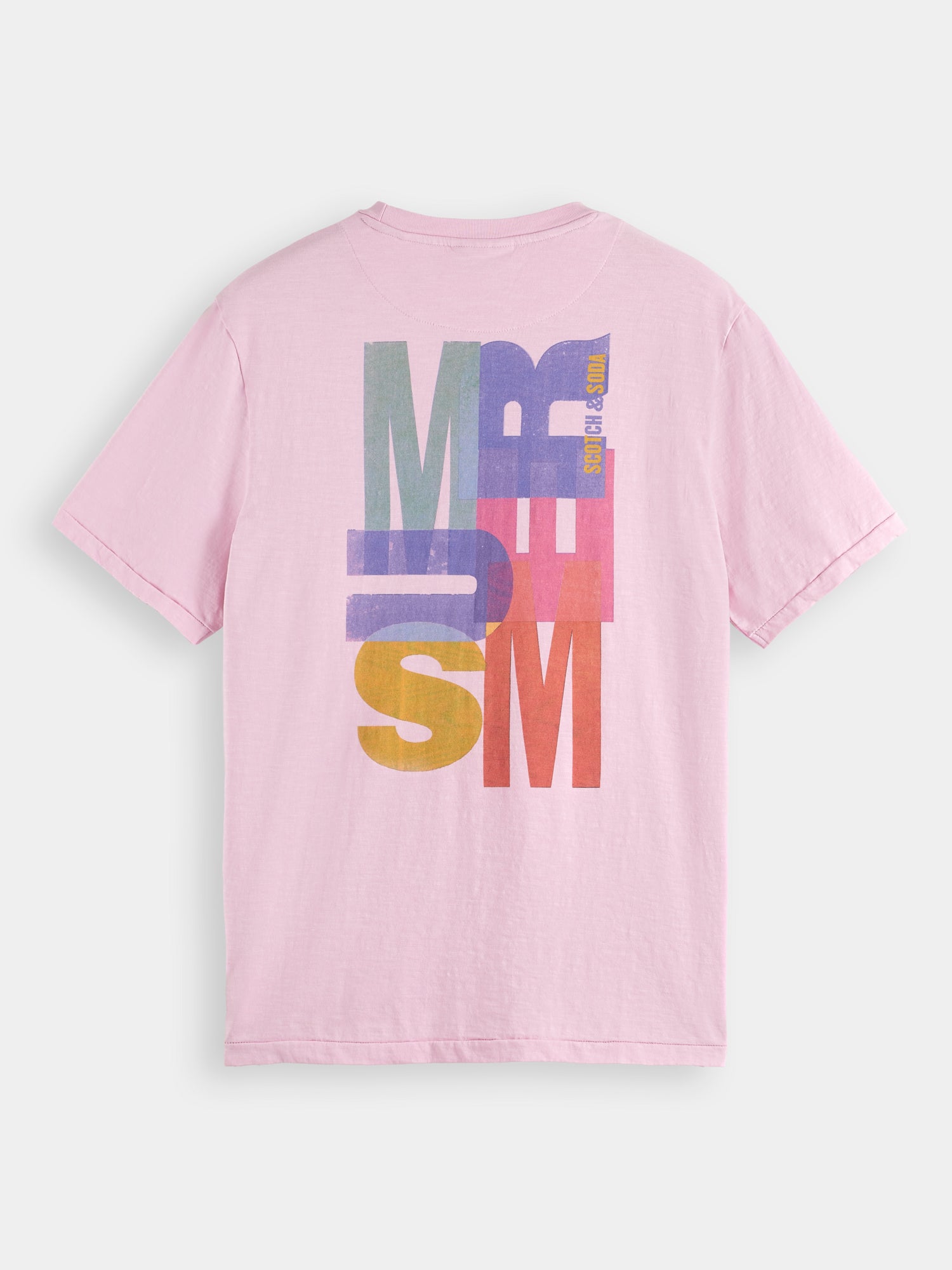 Summer artwork t-shirt - Stone Pink