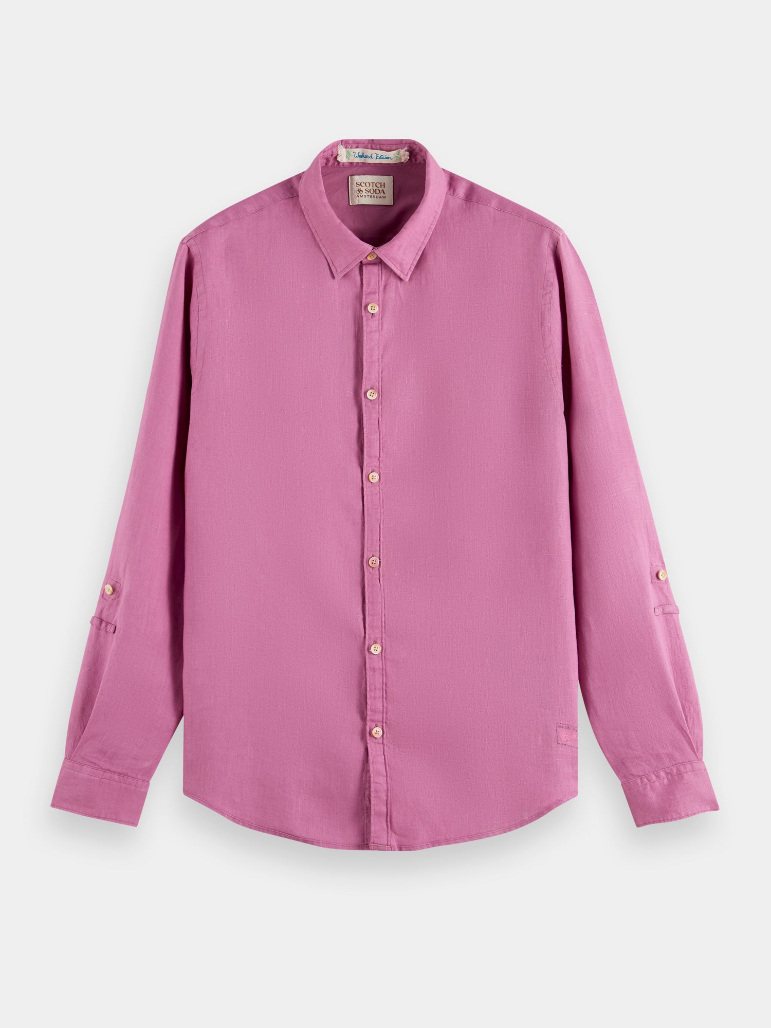Regular fit Linen shirt - Dahlia
