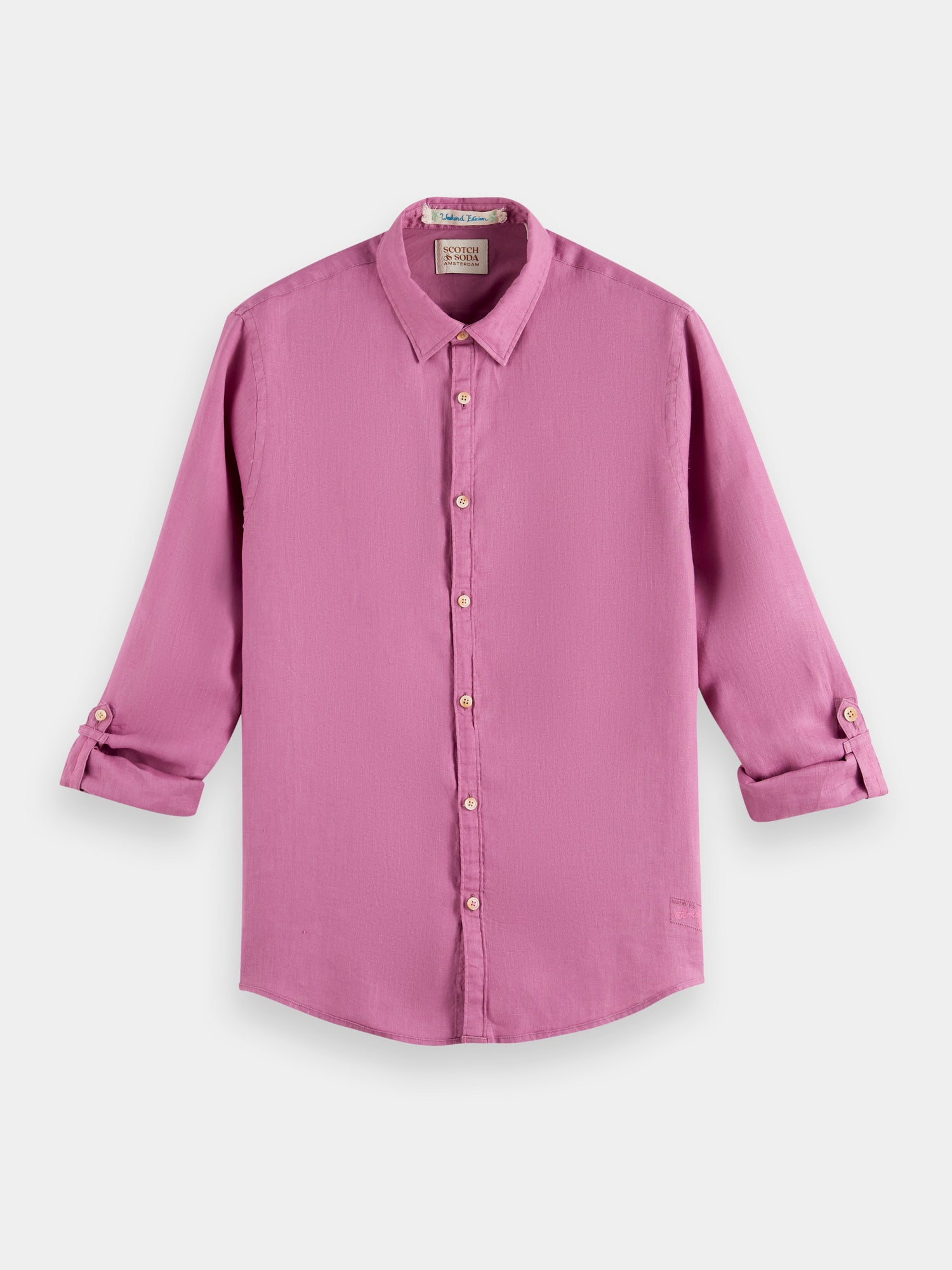 Regular fit Linen shirt - Dahlia