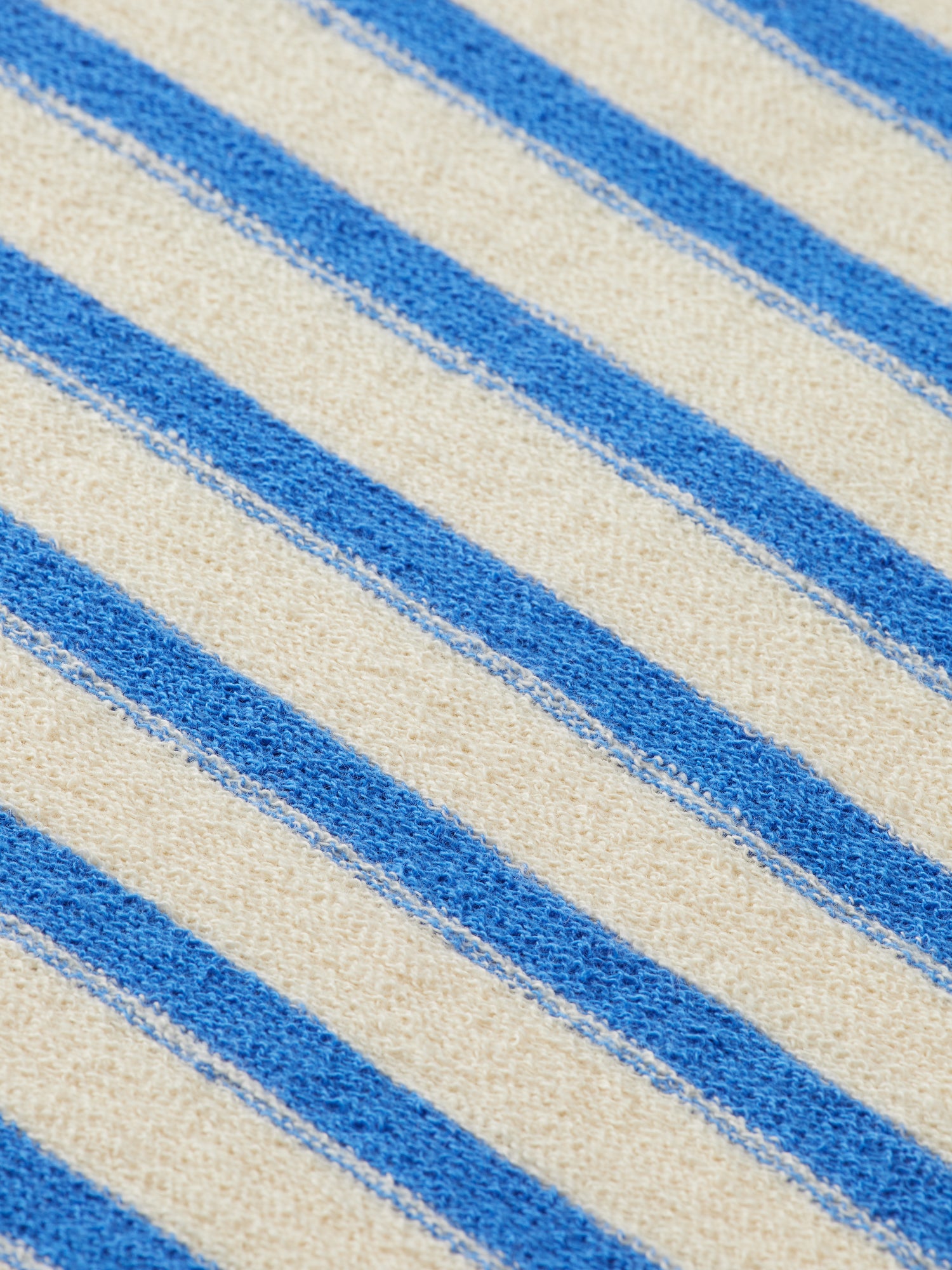 Relaxed-fit striped t-shirt - Ecru Blue Stripe