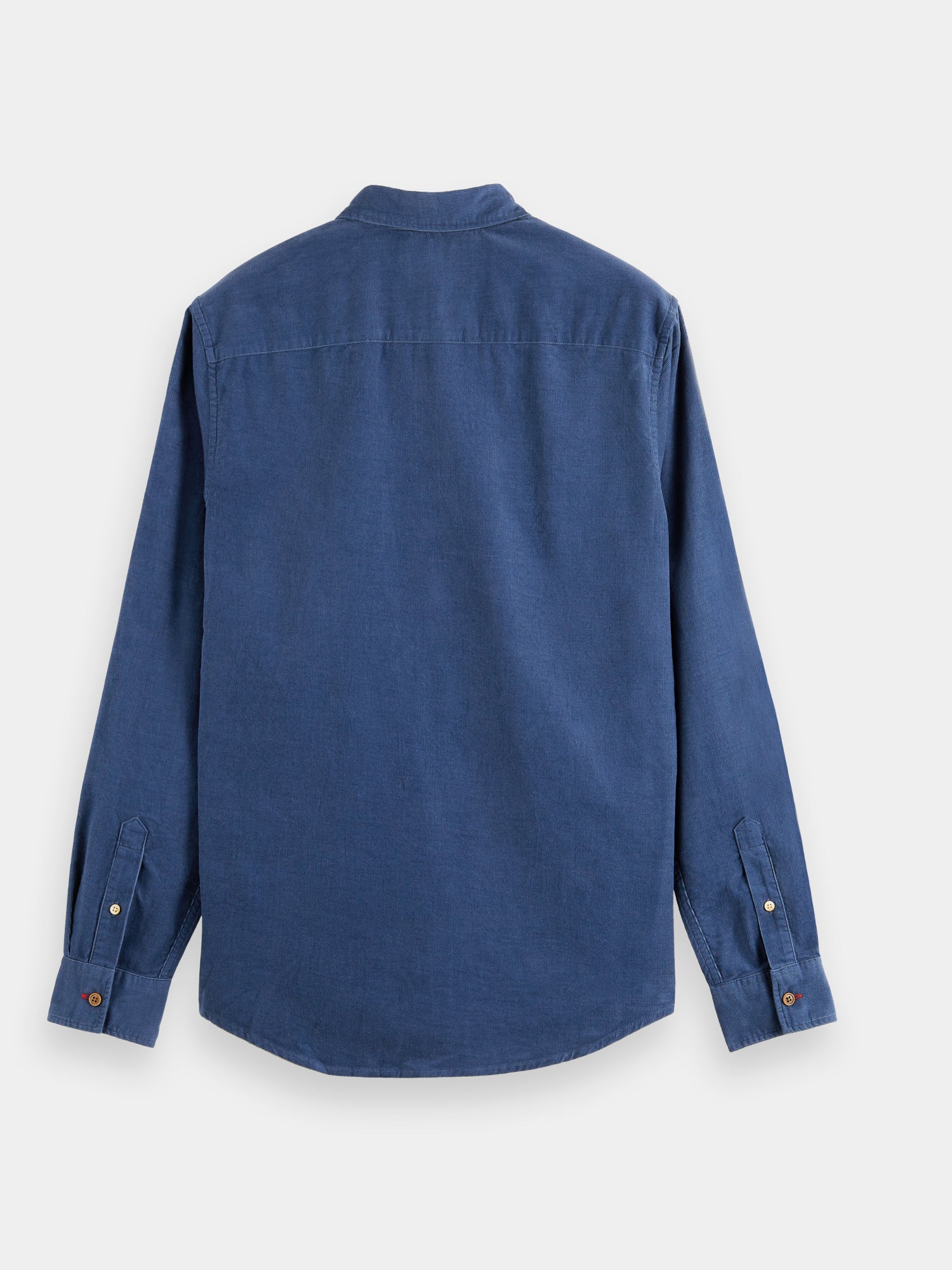 Slim-fit corduroy shirt - Storm Blue