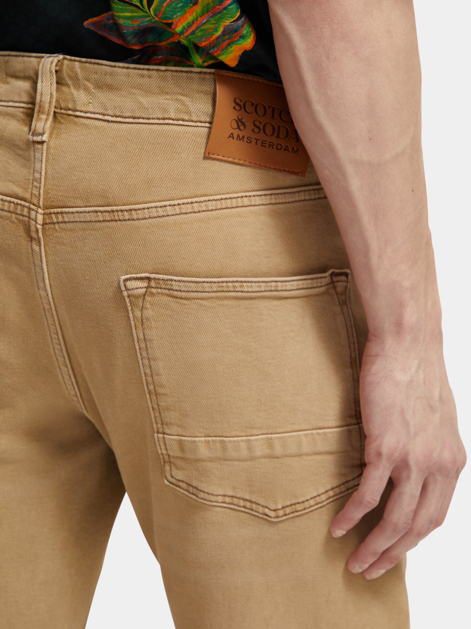 Ralston regular slim-fit jeans - Taupe