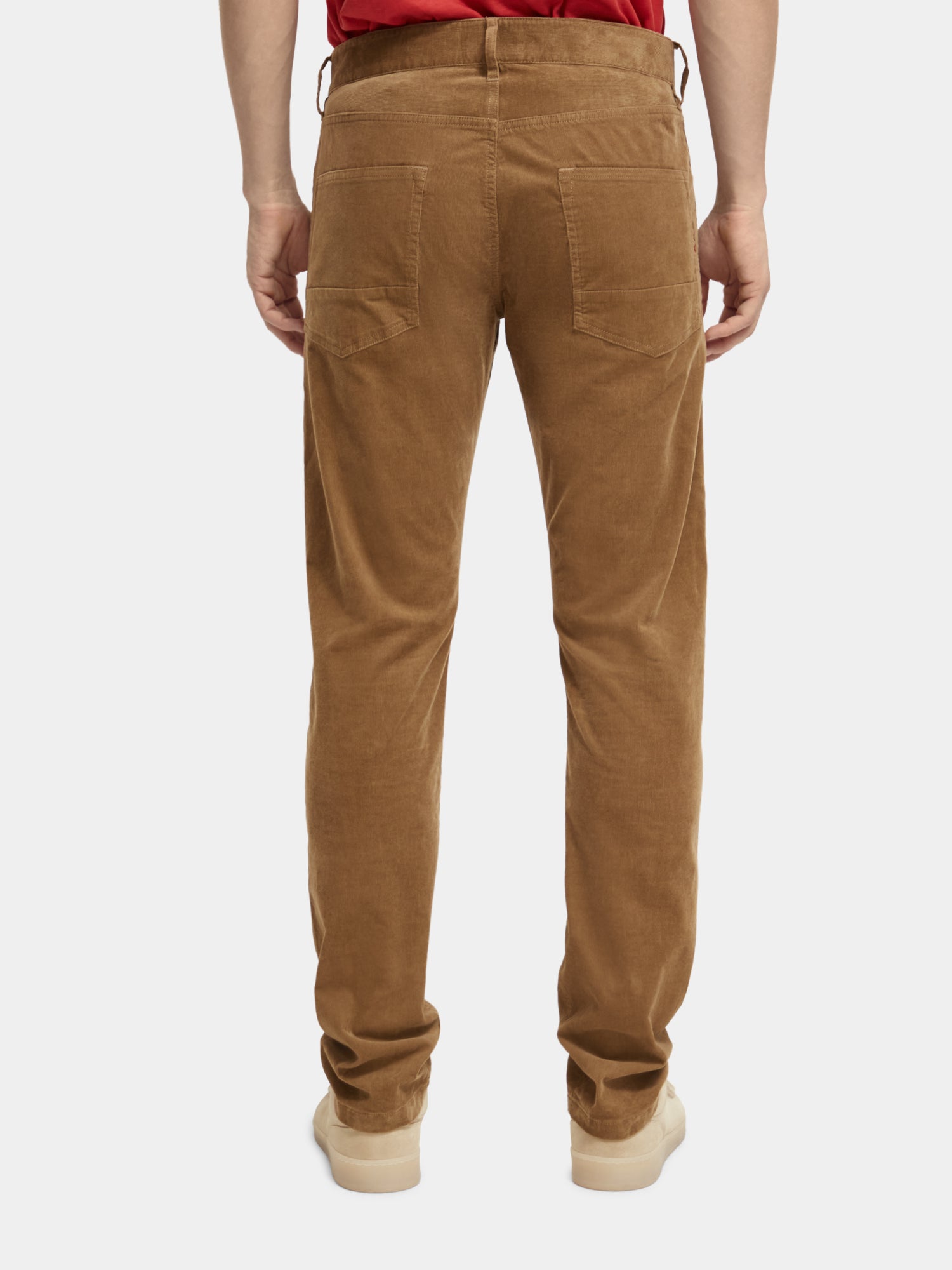 Ralston regular slim-fit corduroy pants - Taupe