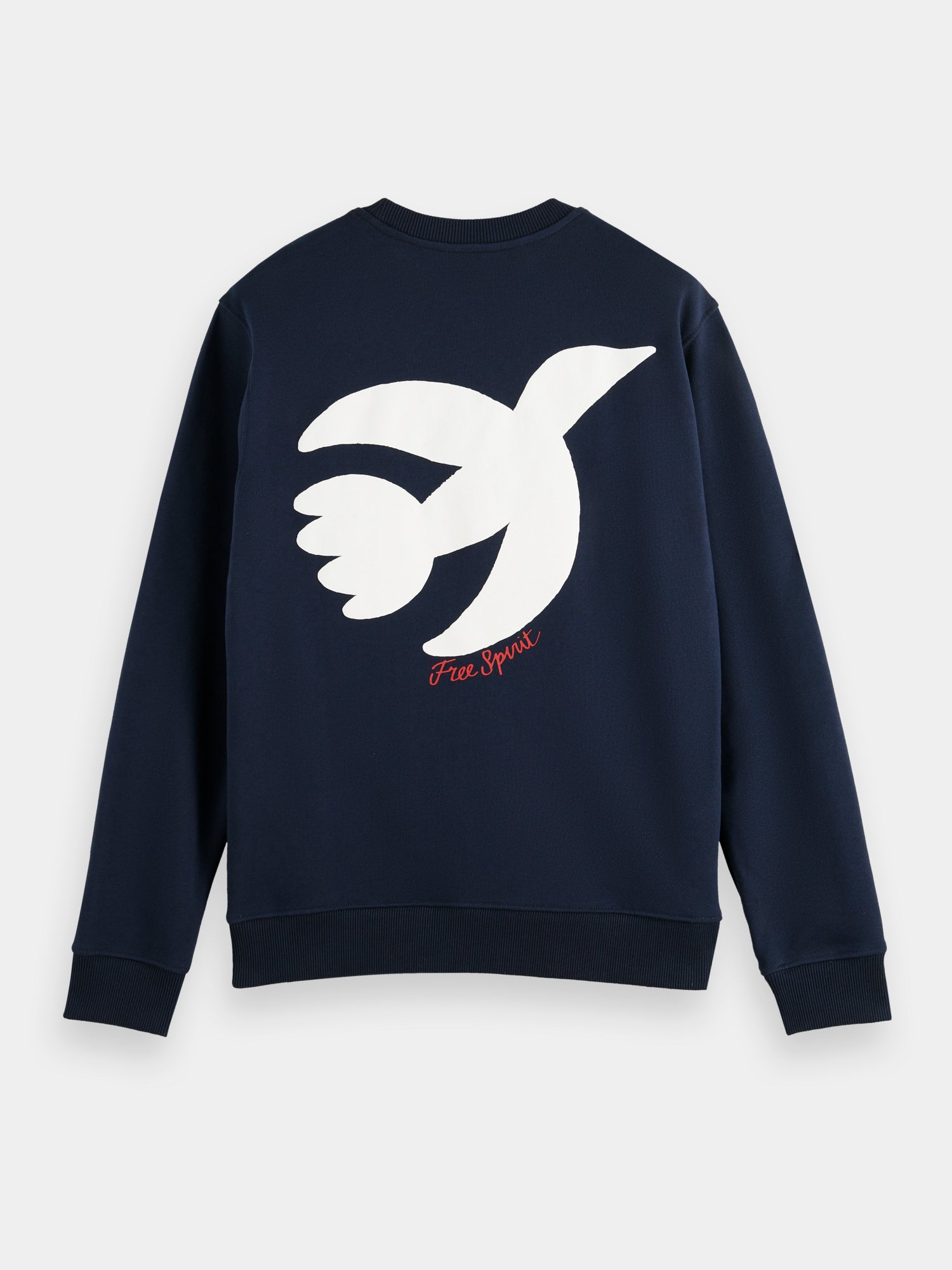 Free Spirit Peace Bird crewneck sweatshirt - Night