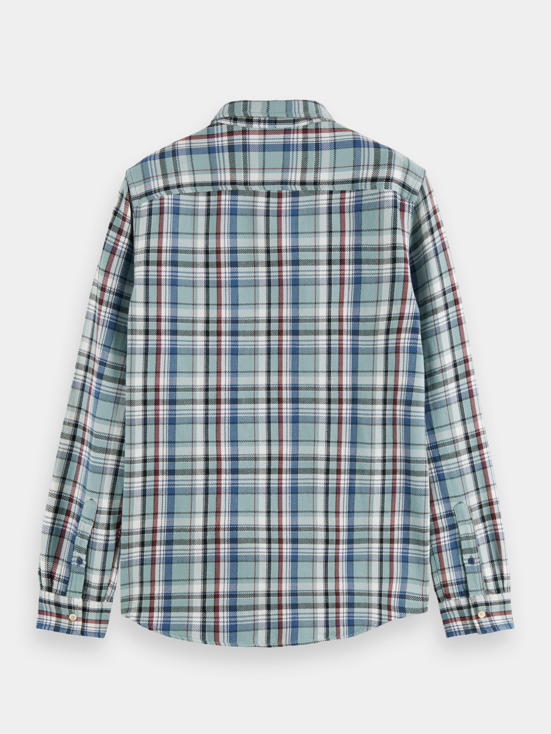 Flannel check shirt - Blue Red Check
