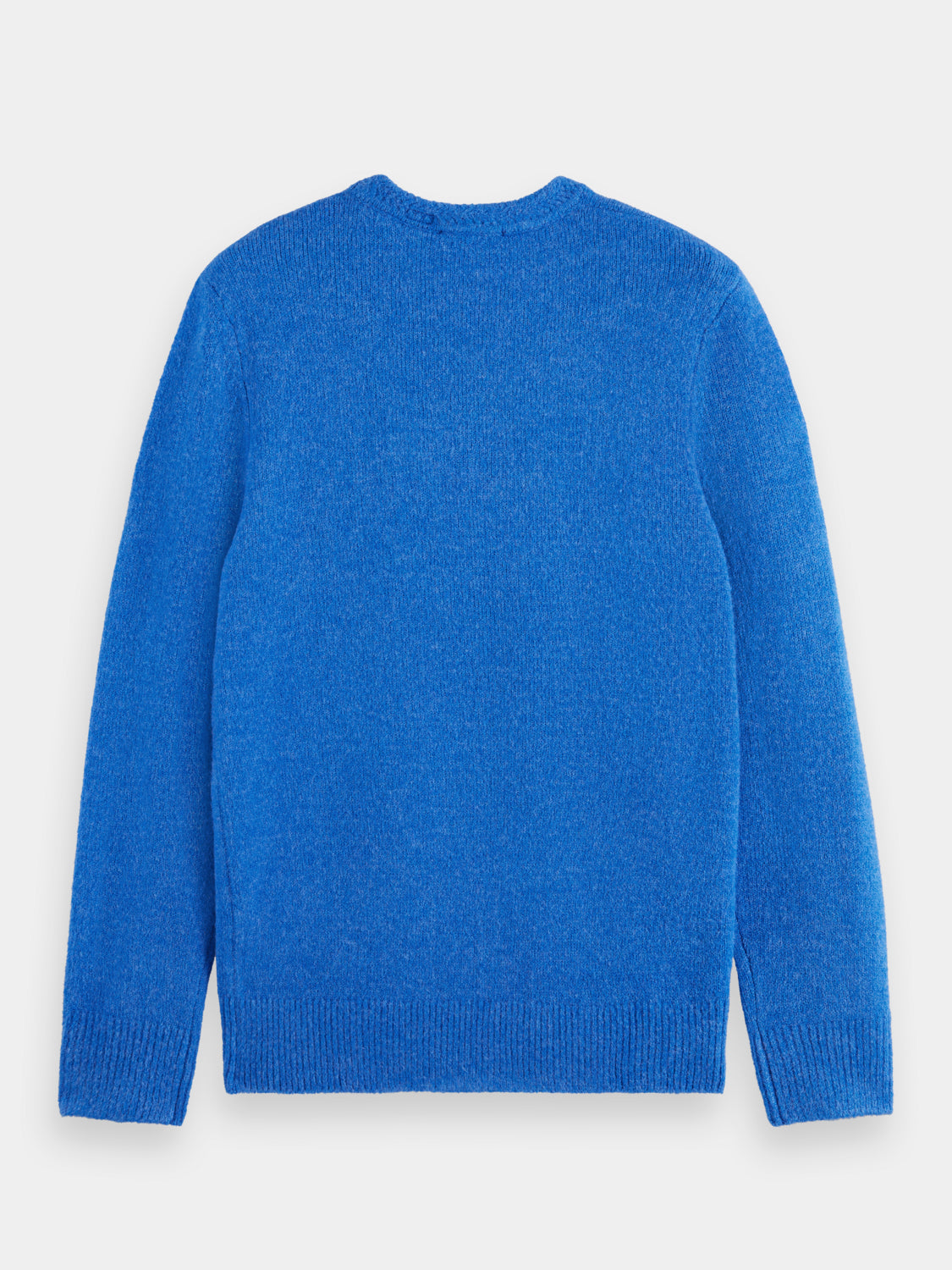 Classic melange pullover - Rhythm Blue