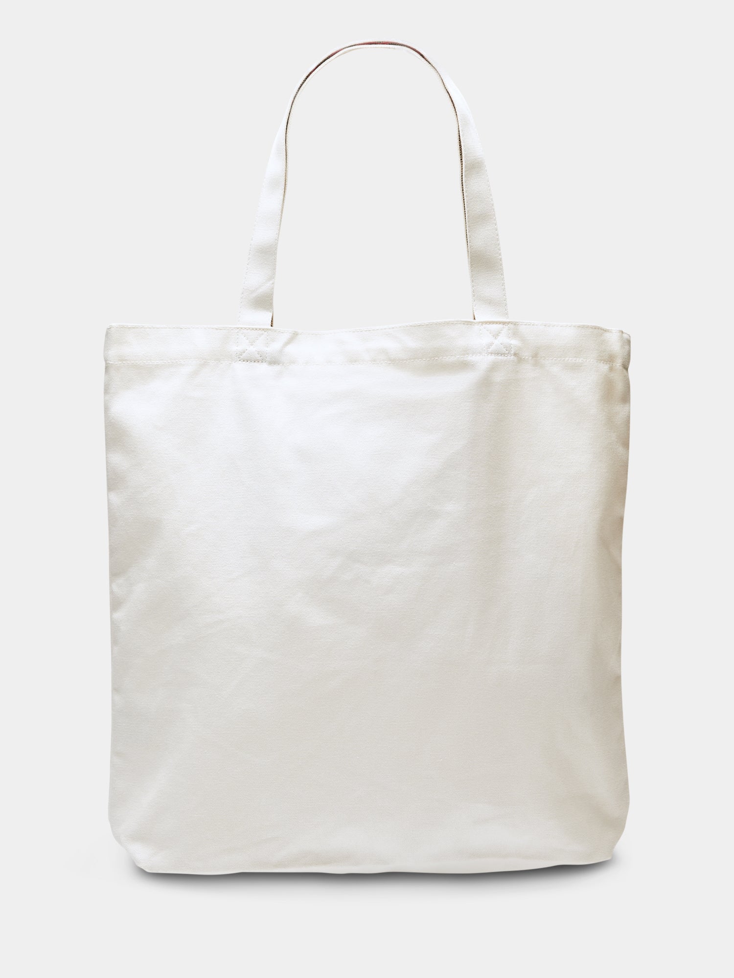 Artwork canvas tote bag - Off White