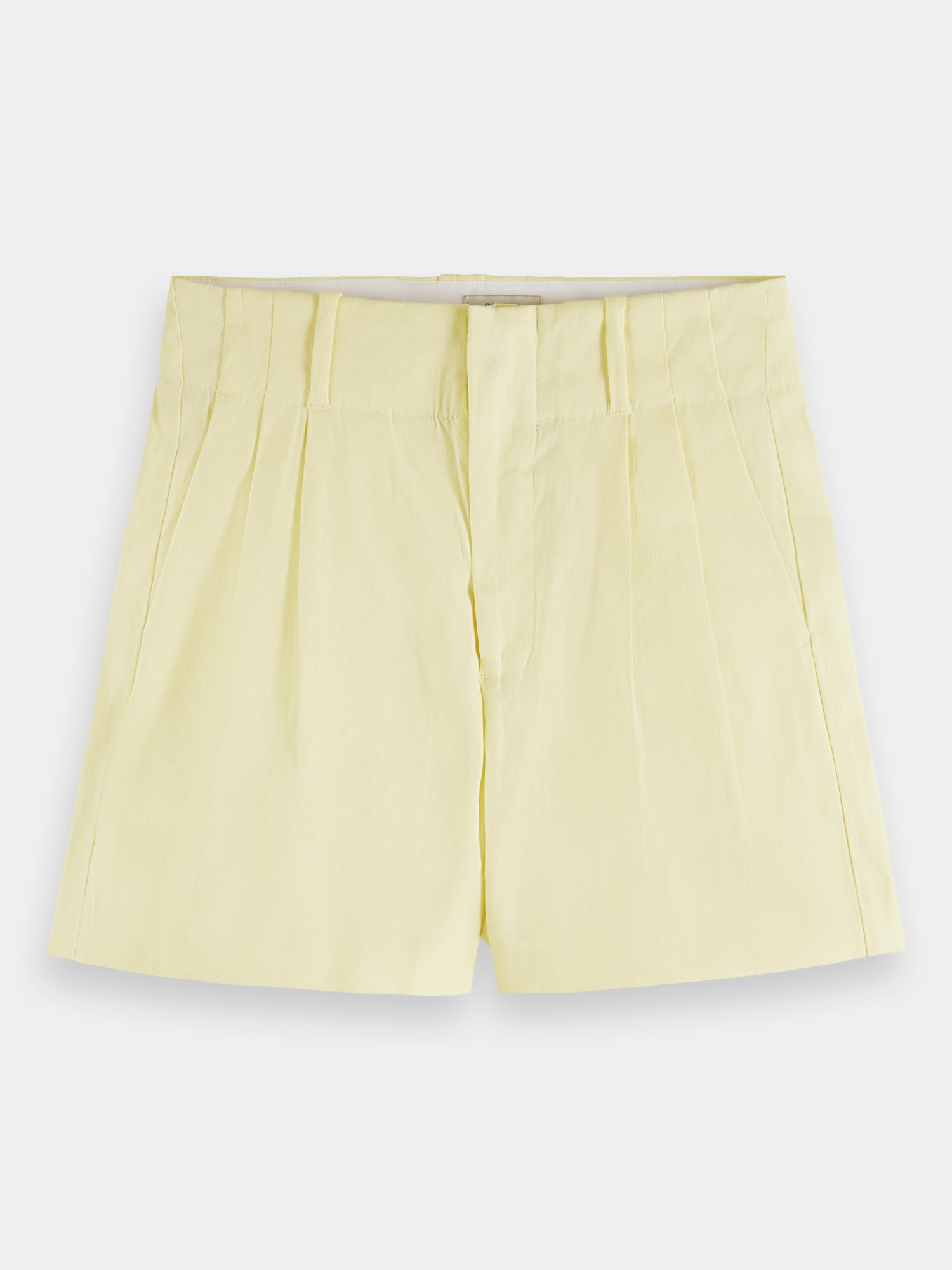 High-rise summer shorts - Popcorn