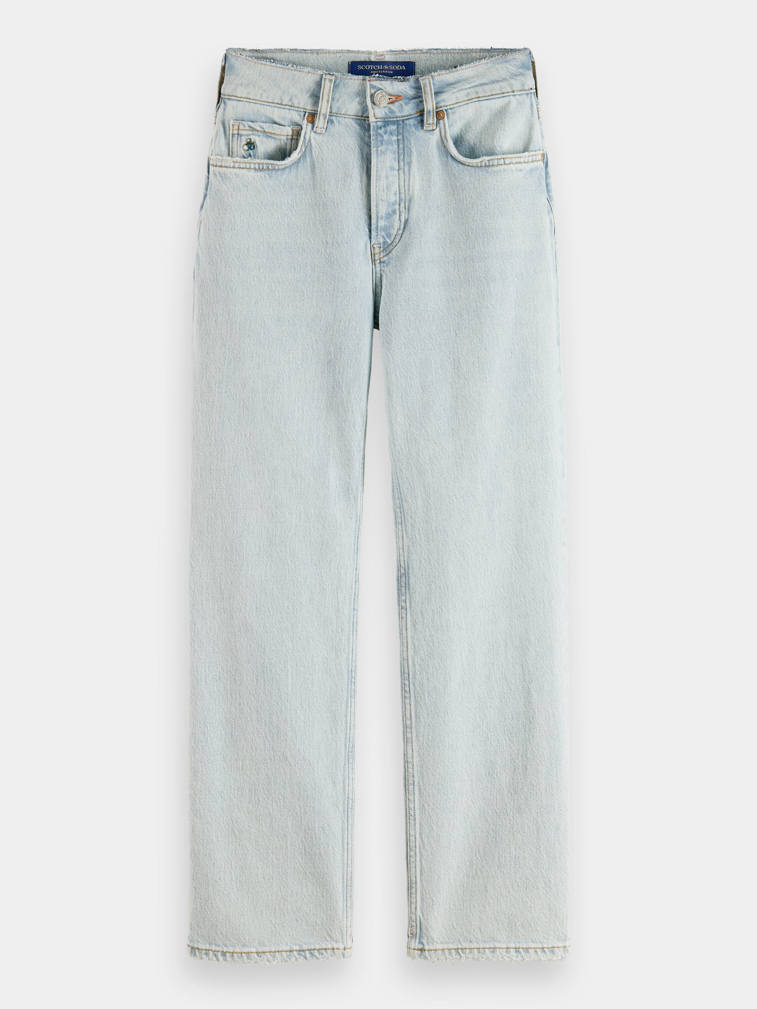 Sky straight-leg jeans - Blauw Park