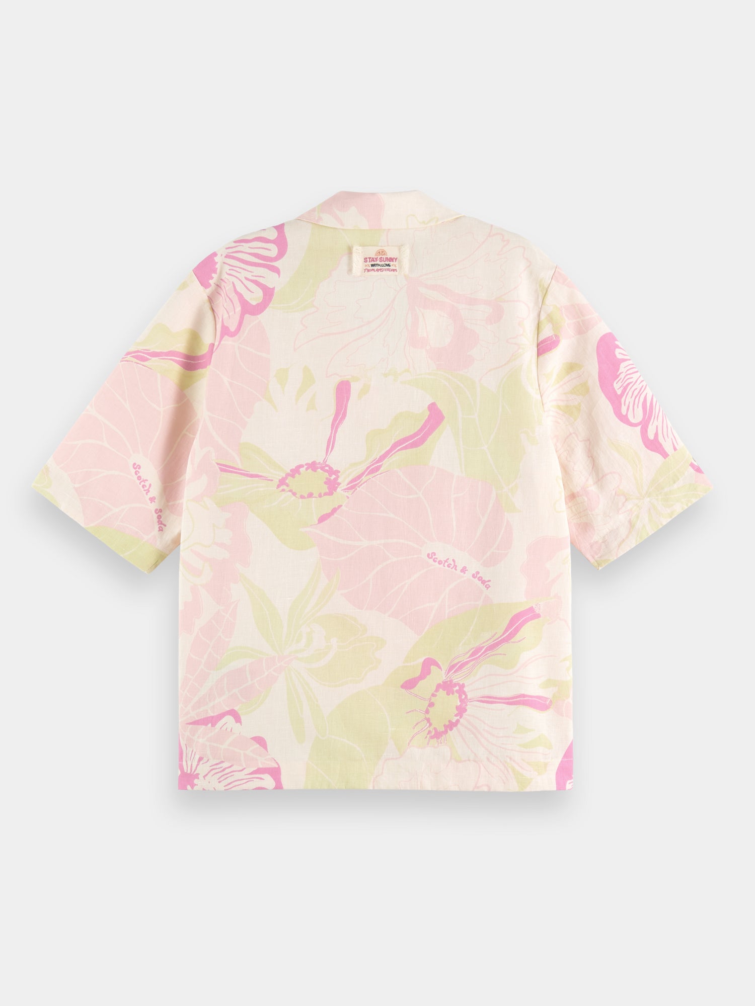 Camp shirt with print - Vondelfield Blossom