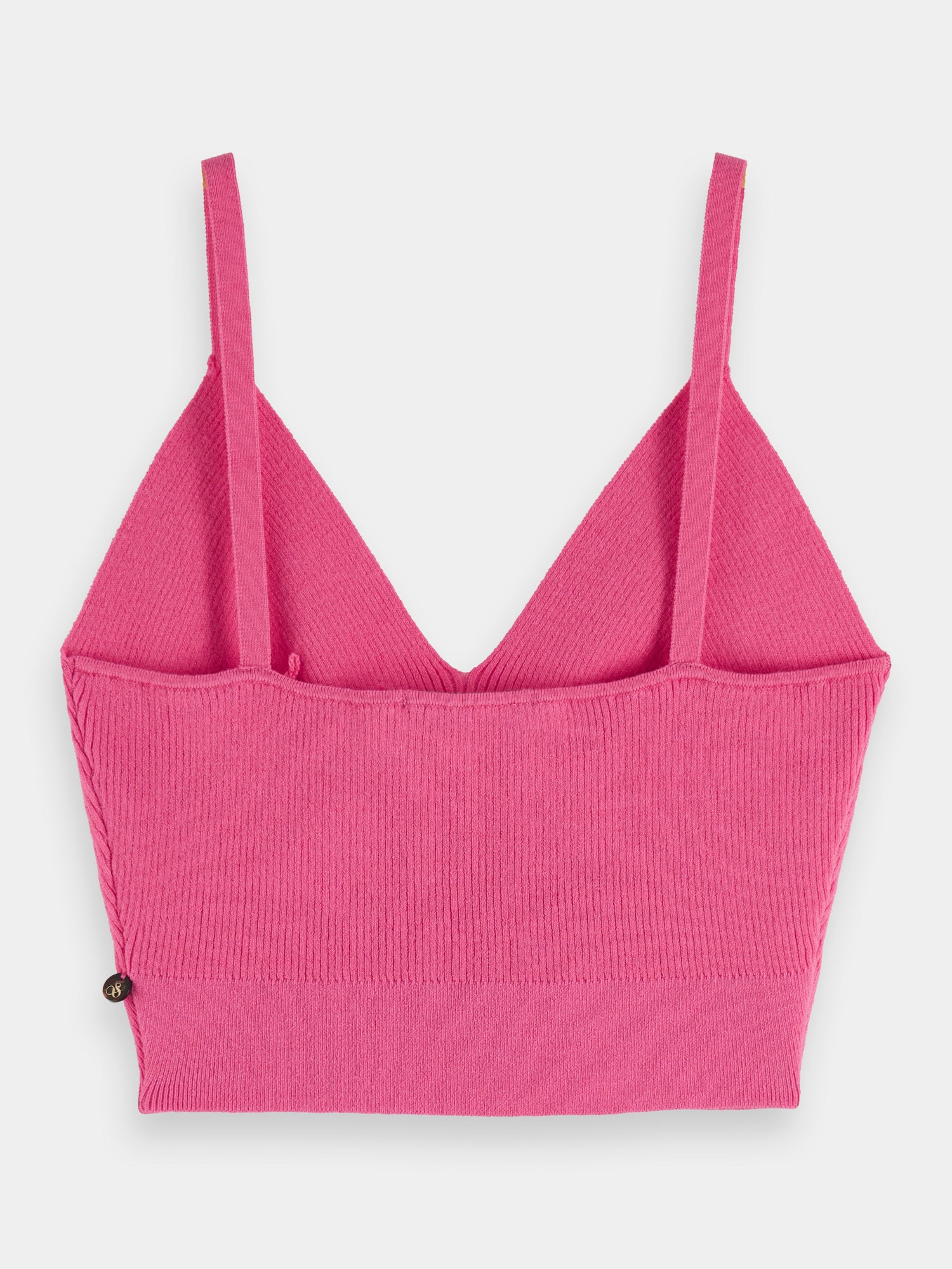 Knitted bra top - Pink Punch