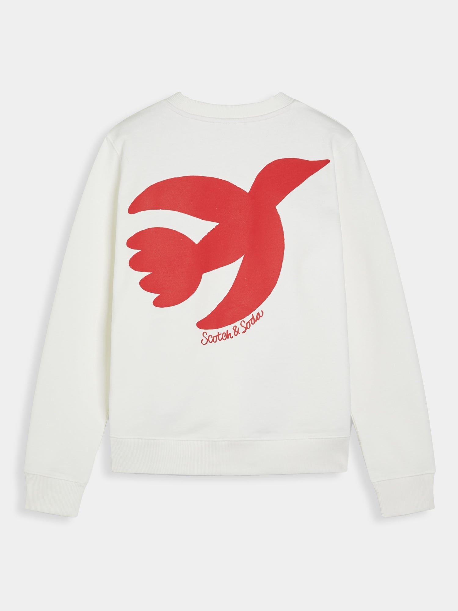 Regular-fit artwork sweatshirt - Off White