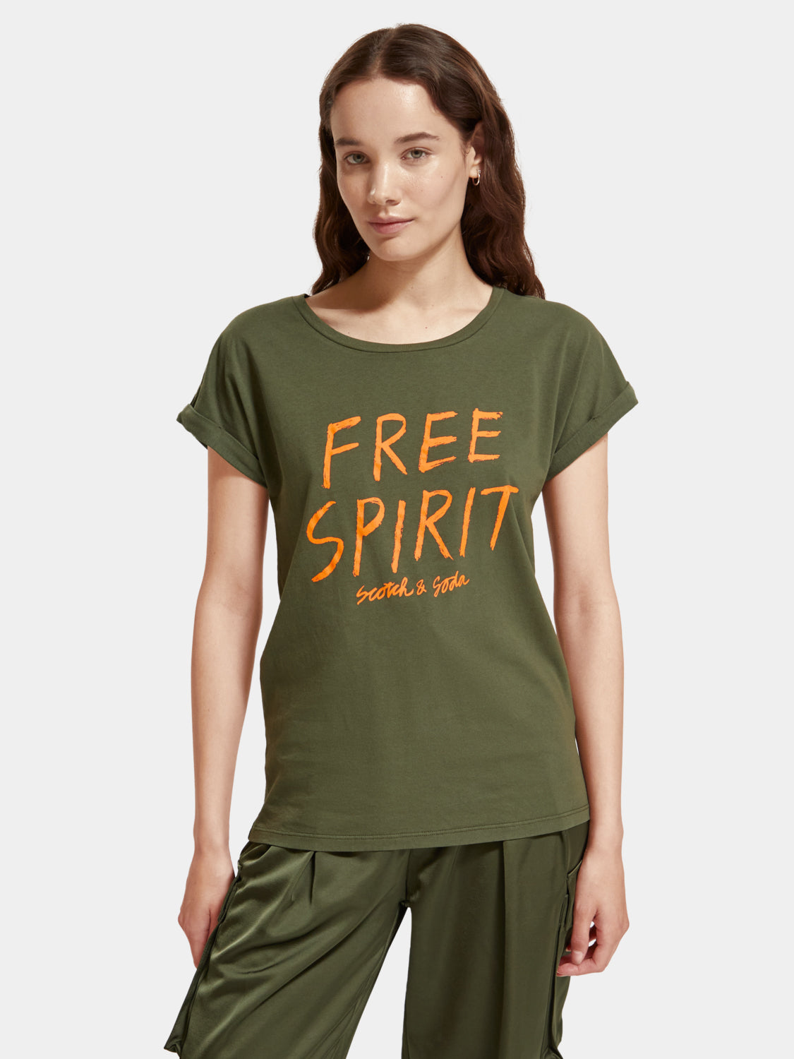 Relaxed-fit graphic t-shirt - Military