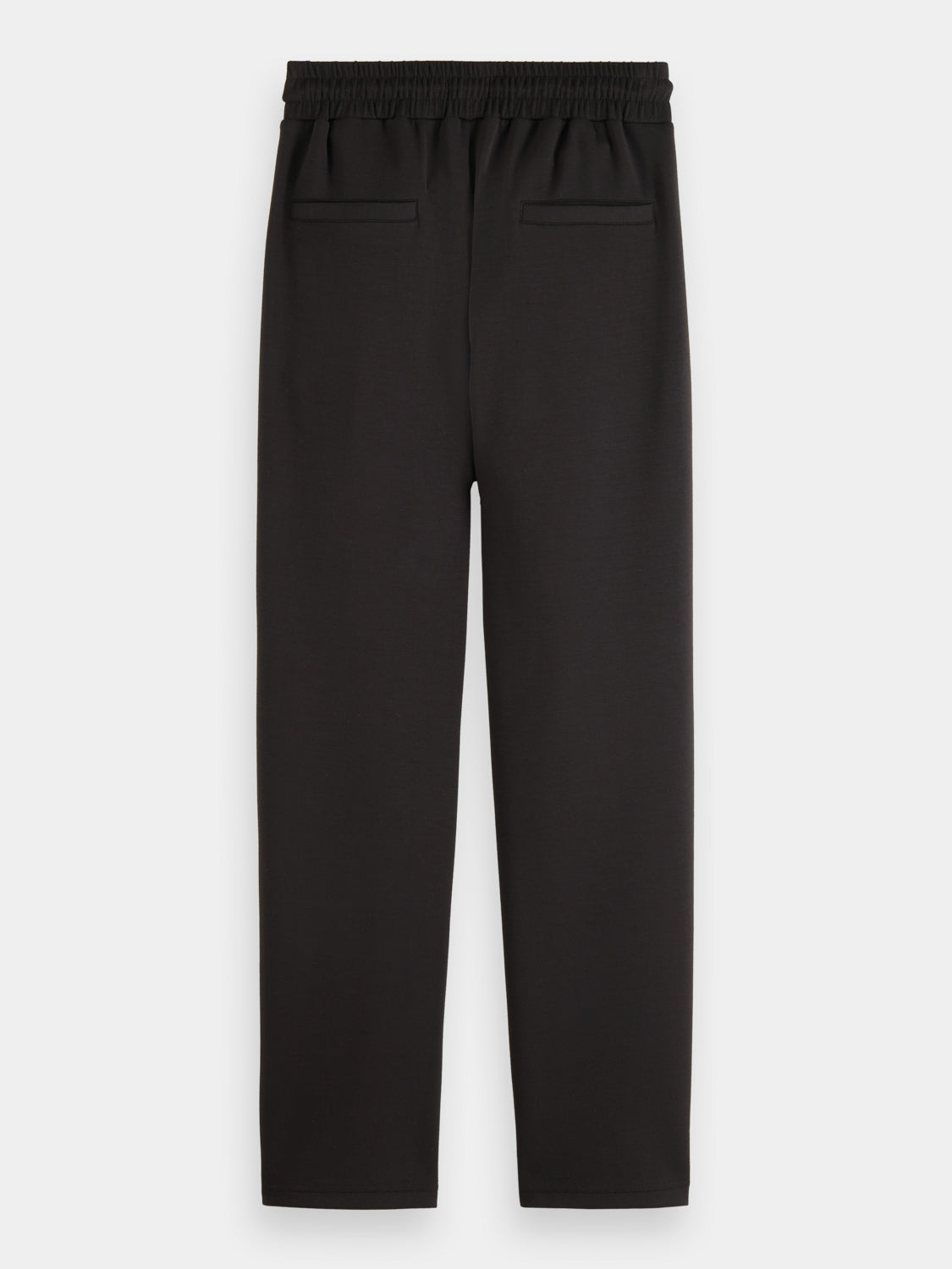Modal straight-leg sweatpants - Evening Black