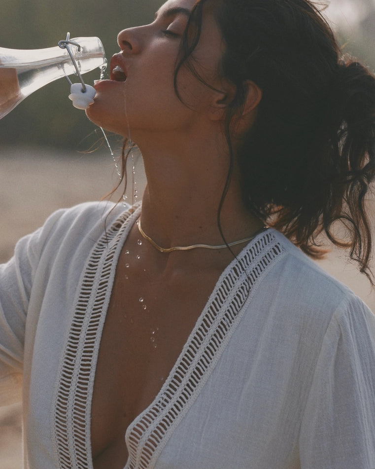 Positano Dress - Natural