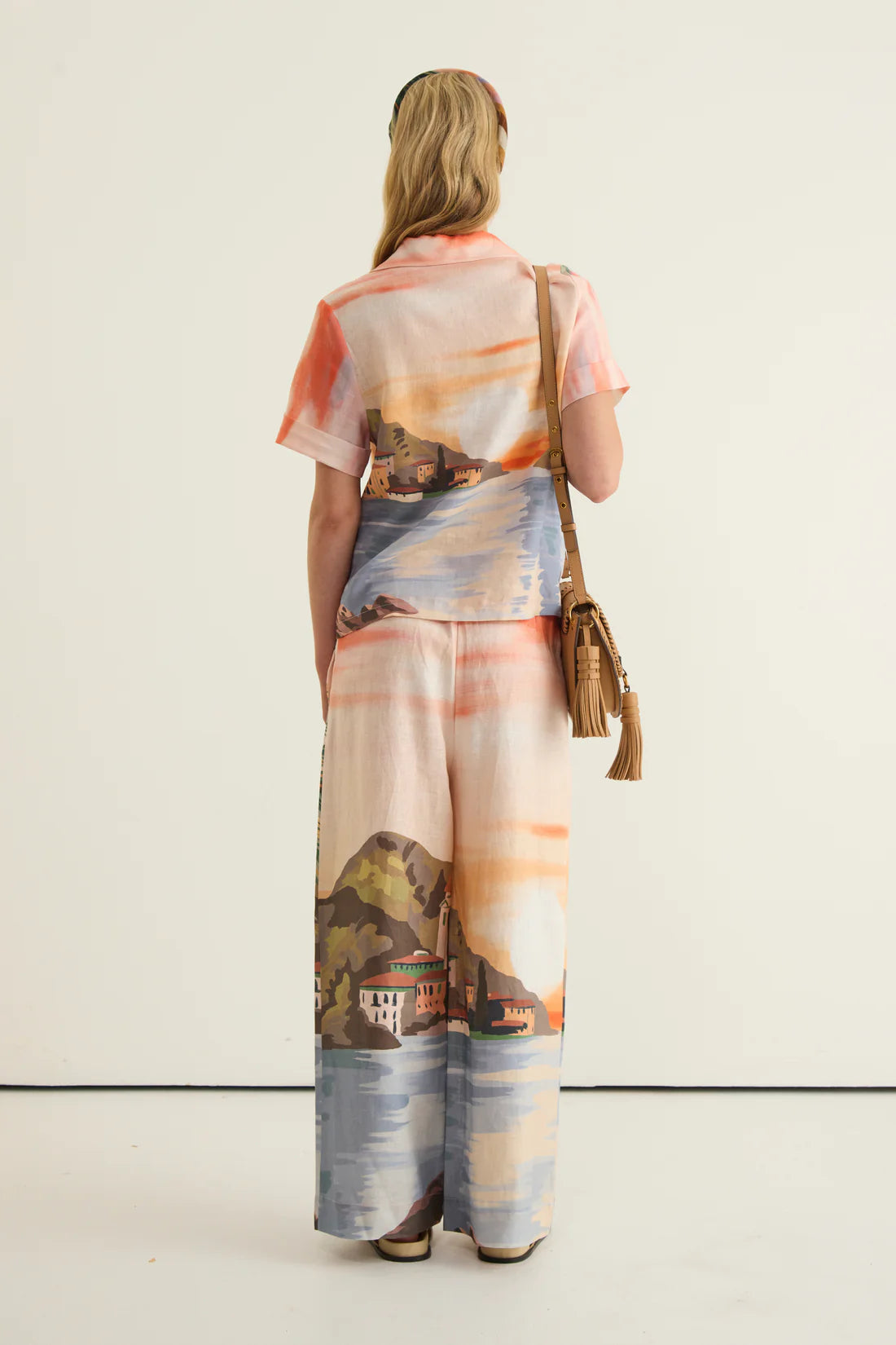 Cool Tropics Wide Leg Pant  - Multi