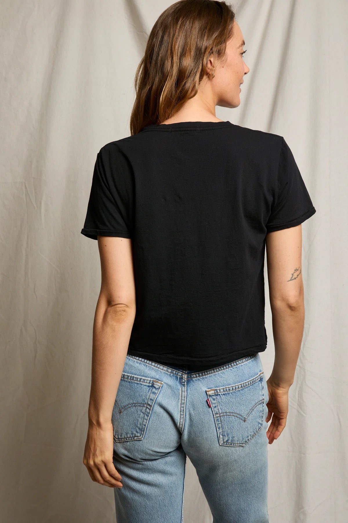 Beckett Crispy Cotton Tee - True Black