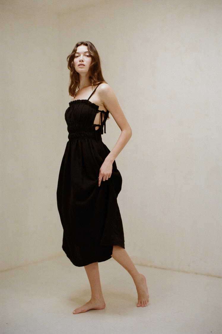 Gabriella Maxi Dress - Black