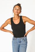Blondie Tank - True Black