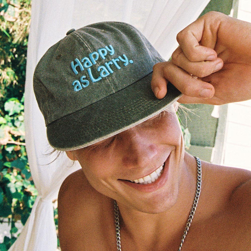 Happy As Larry Cap