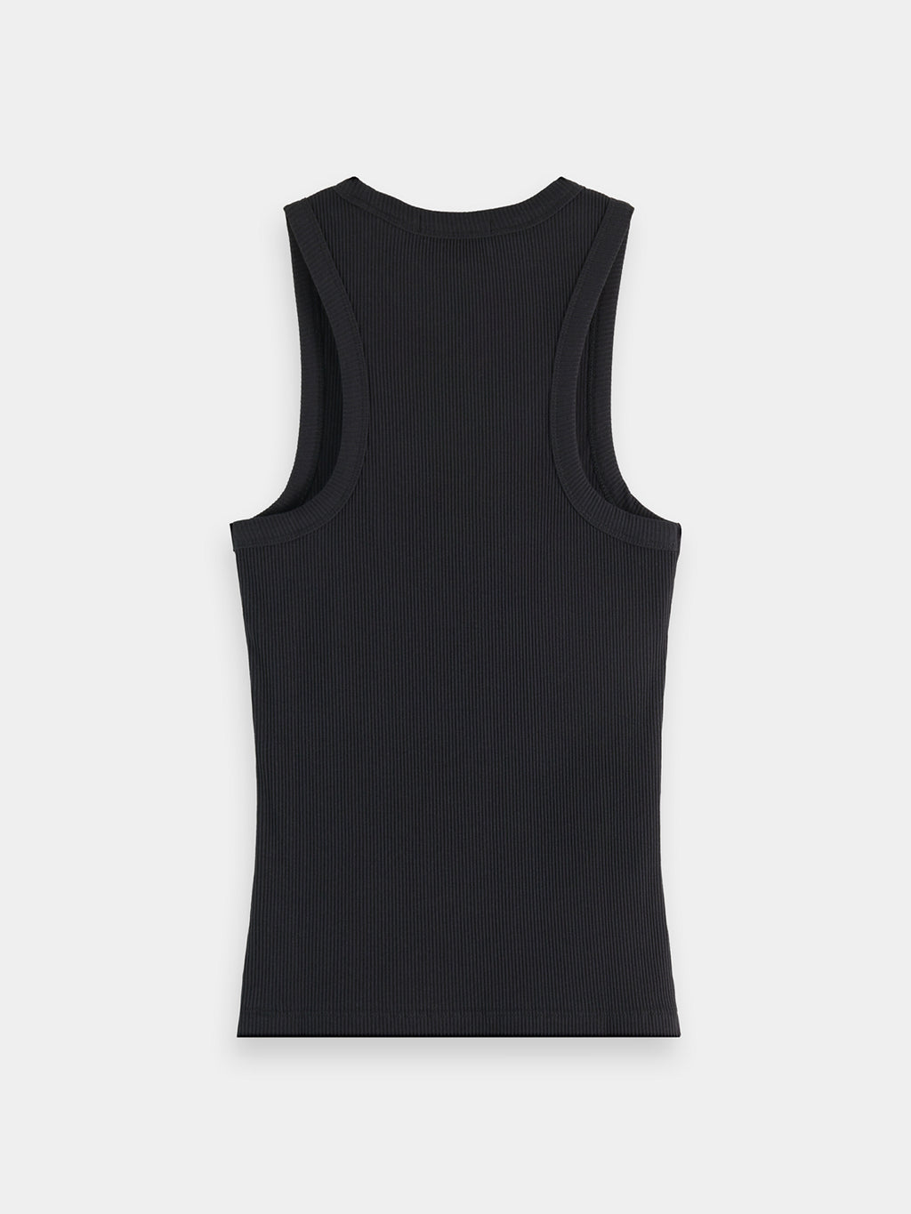 Core Rib racer tank - Black