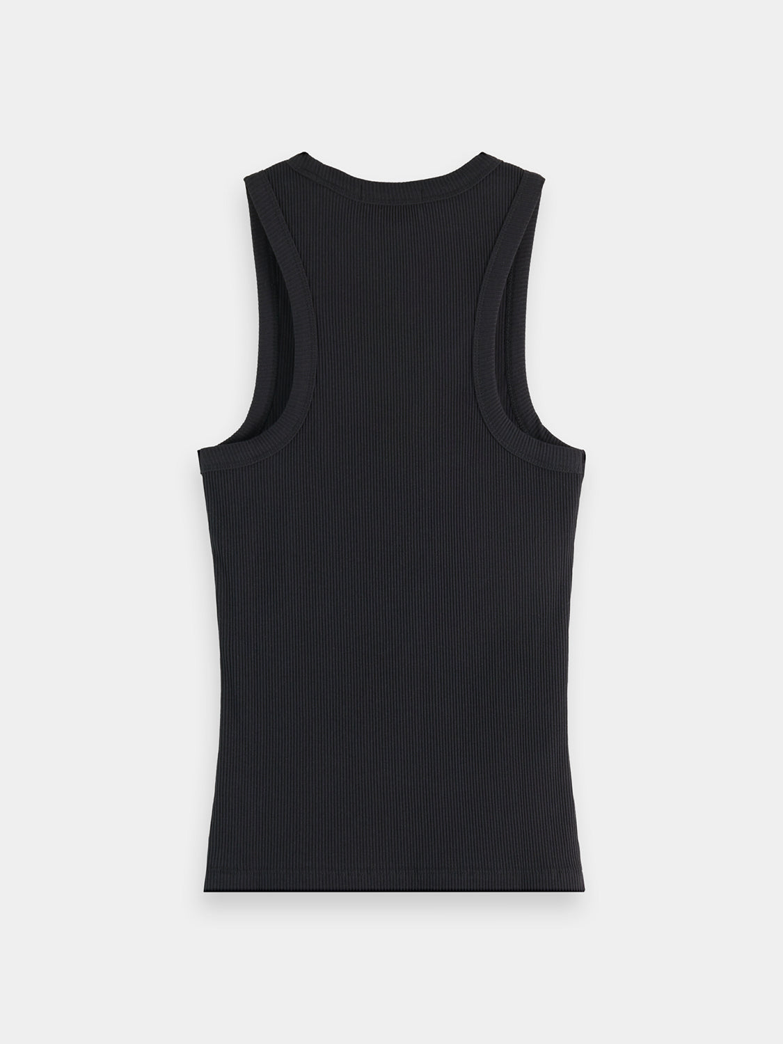 Core Rib racer tank - Black