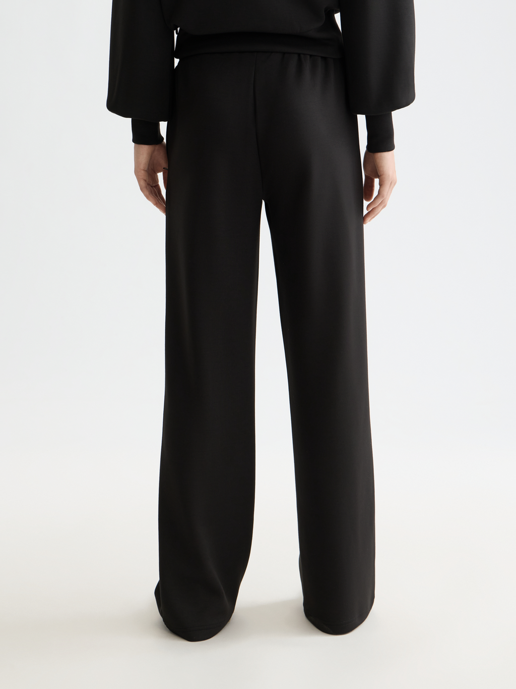 Core straight leg sweat pant - Black