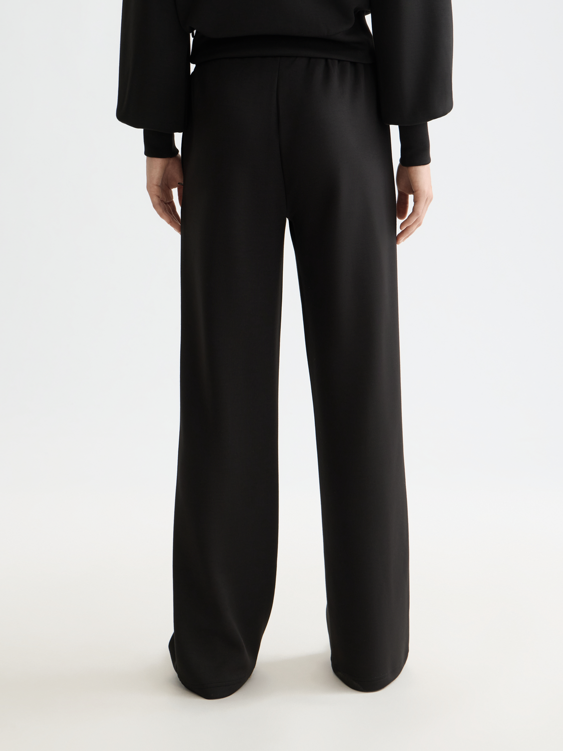 Core straight leg sweat pant - Black