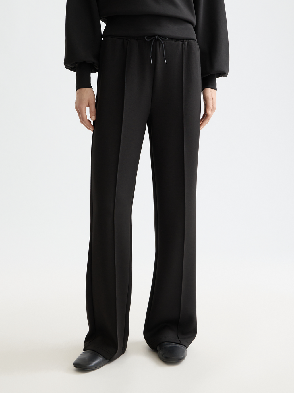 Core straight leg sweat pant - Black