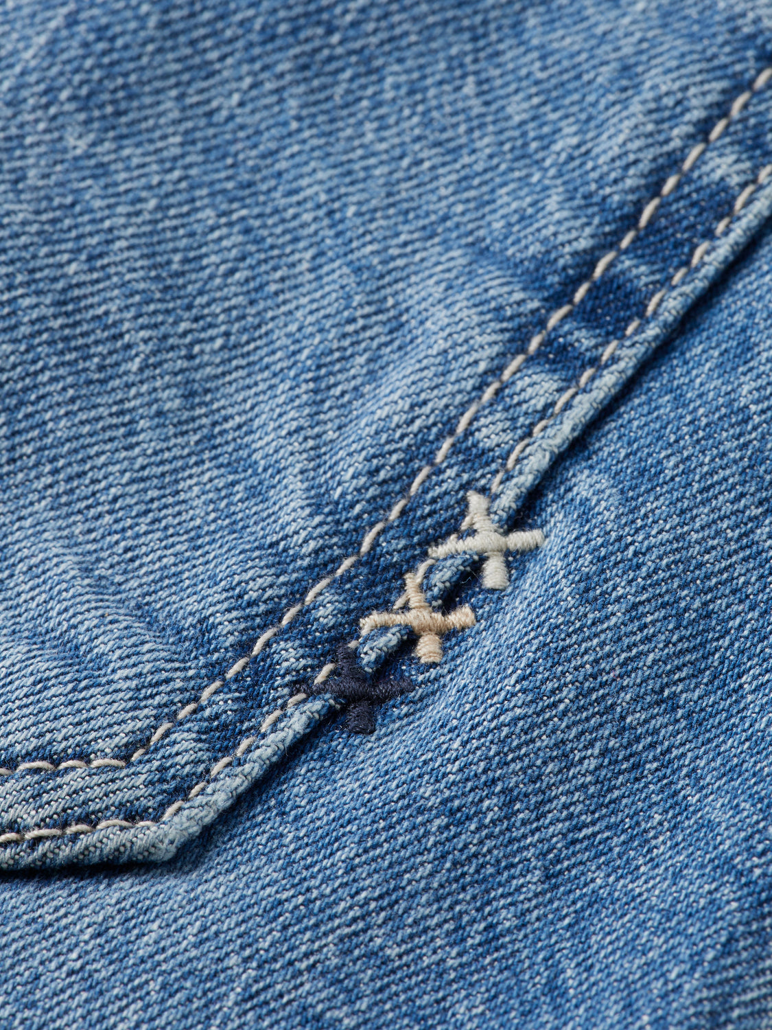 Core The Ray Denim Short Blue - Blue Dream
