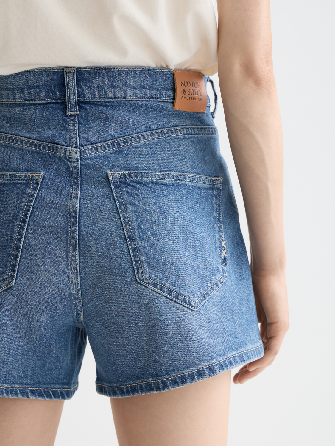 Core The Ray Denim Short Blue - Blue Dream