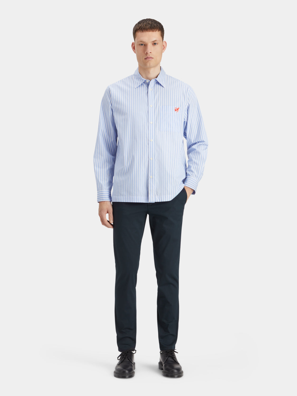 Scotch & Soda - Mott super slim-fit chinos - 0002 Night