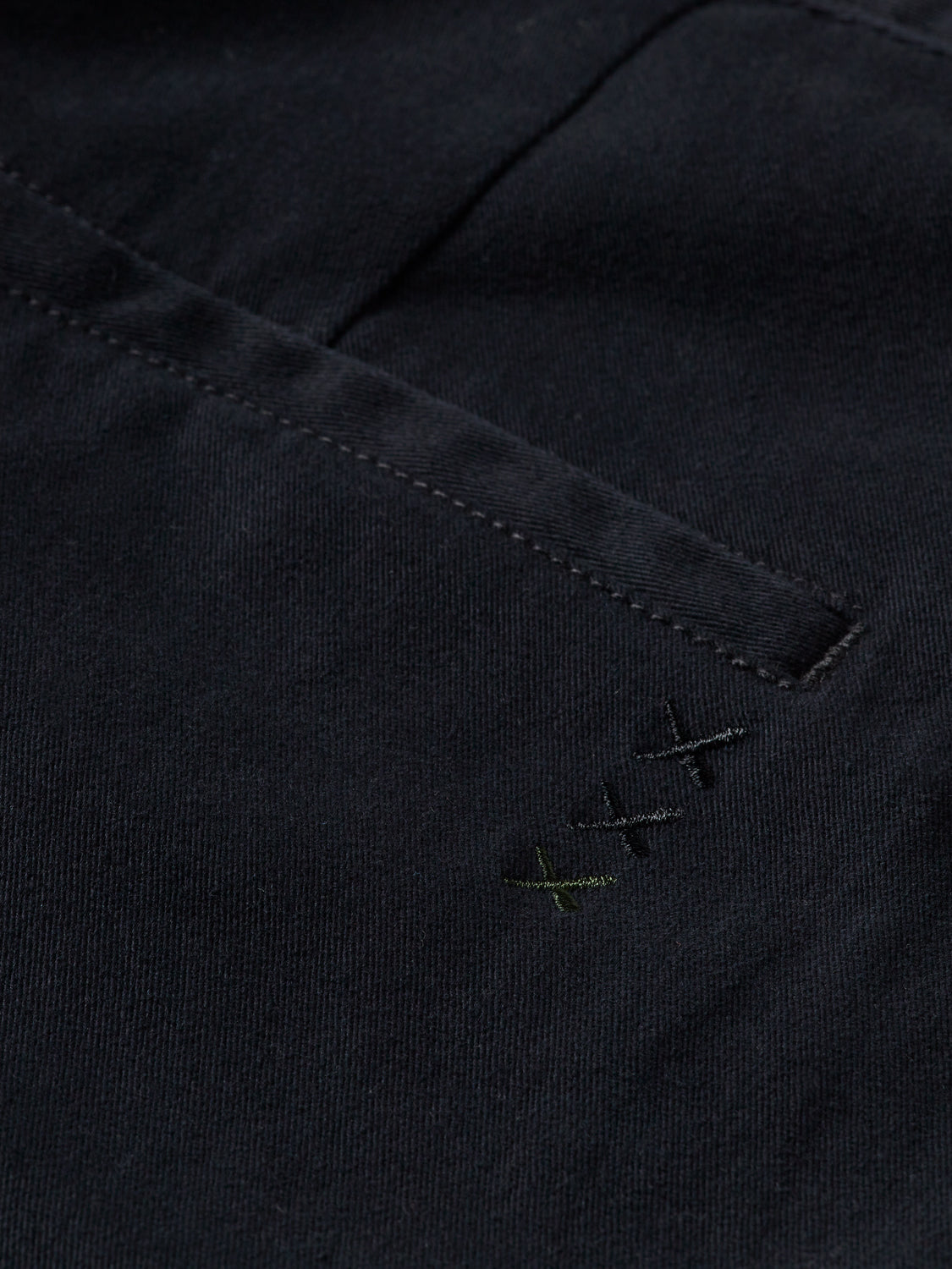 CORE - Stuart twill short - 0008 Black