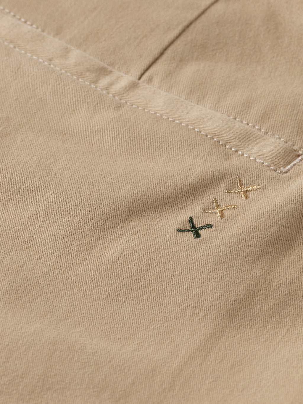CORE - Stuart twill short - 0137 Sand