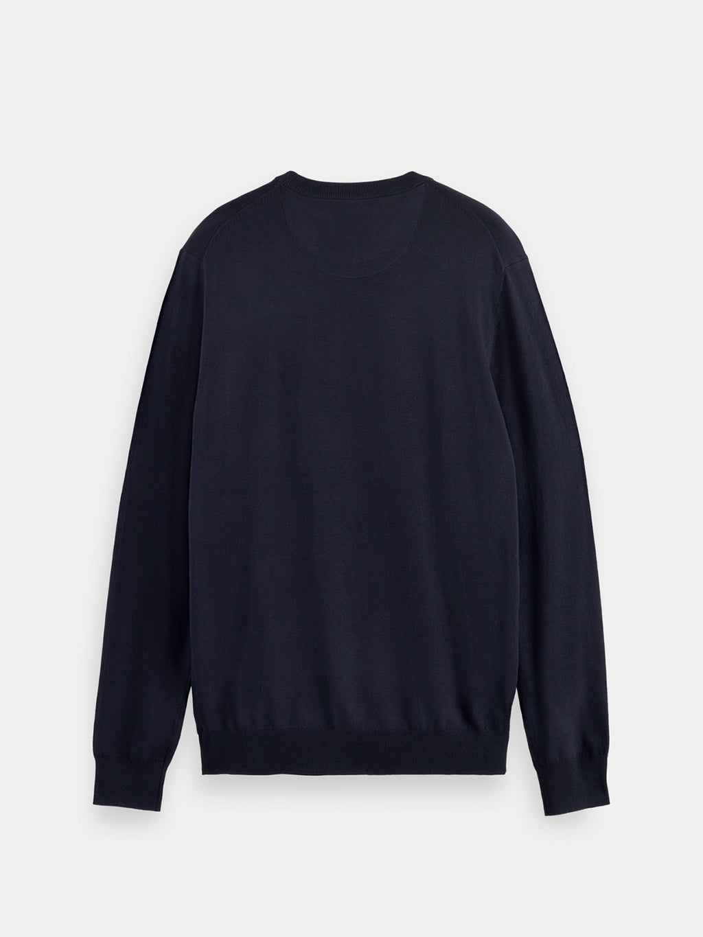 Viscose crewneck pullover - Night