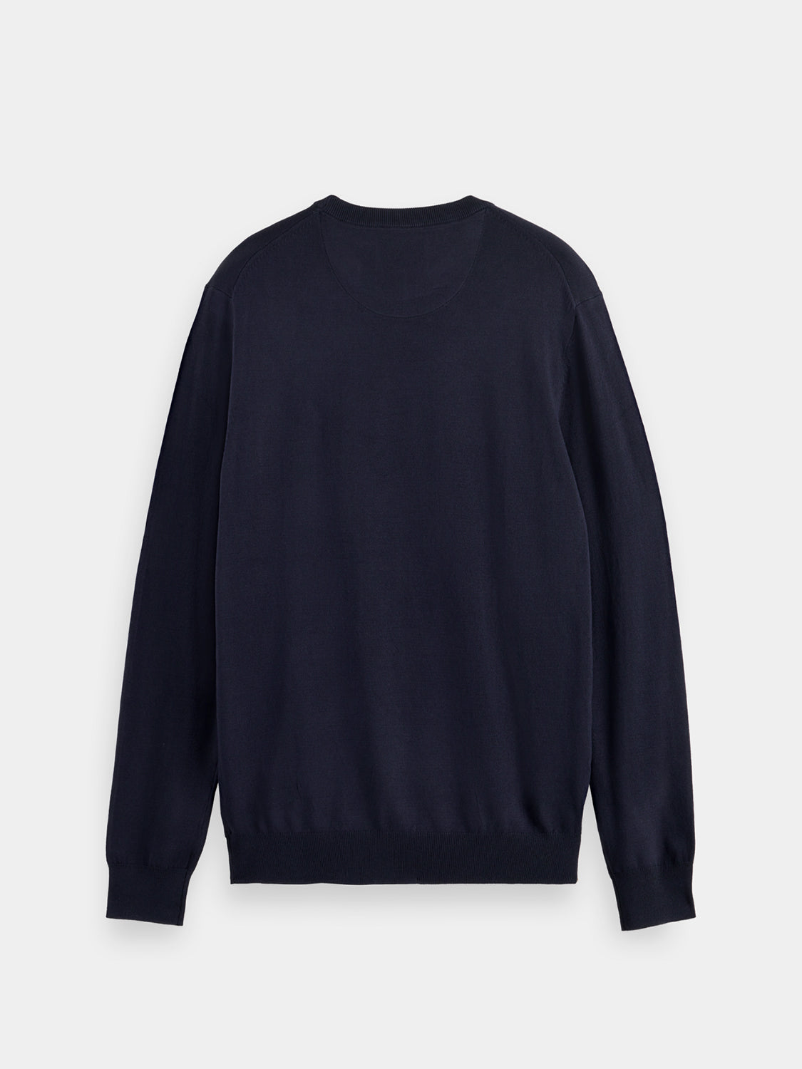 Viscose crewneck pullover - Night