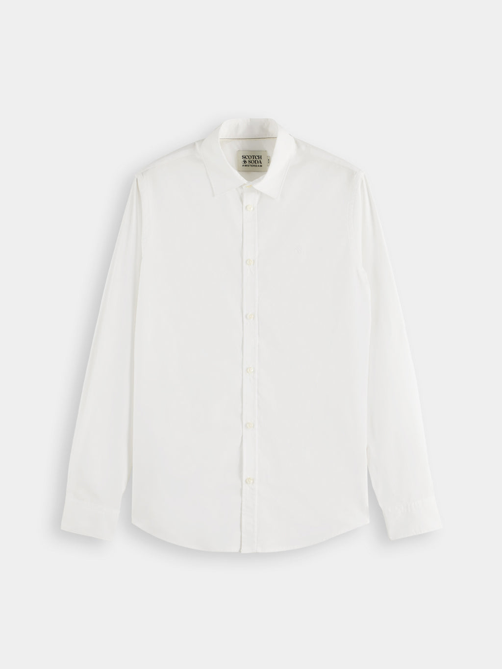 CORE - Poplin Solid Shirt - Bright White
