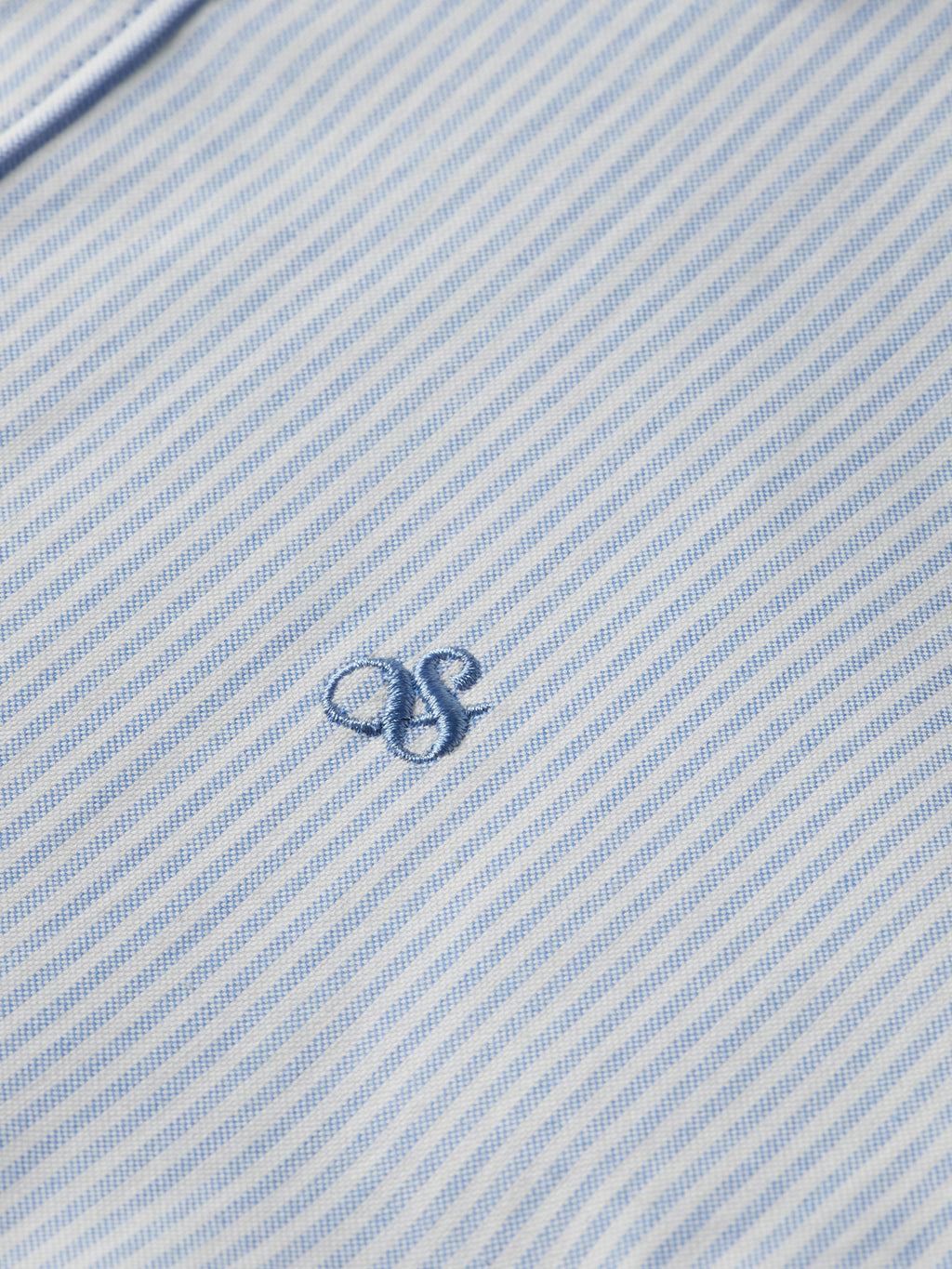 Oxford striped shirt - Blue Stripe