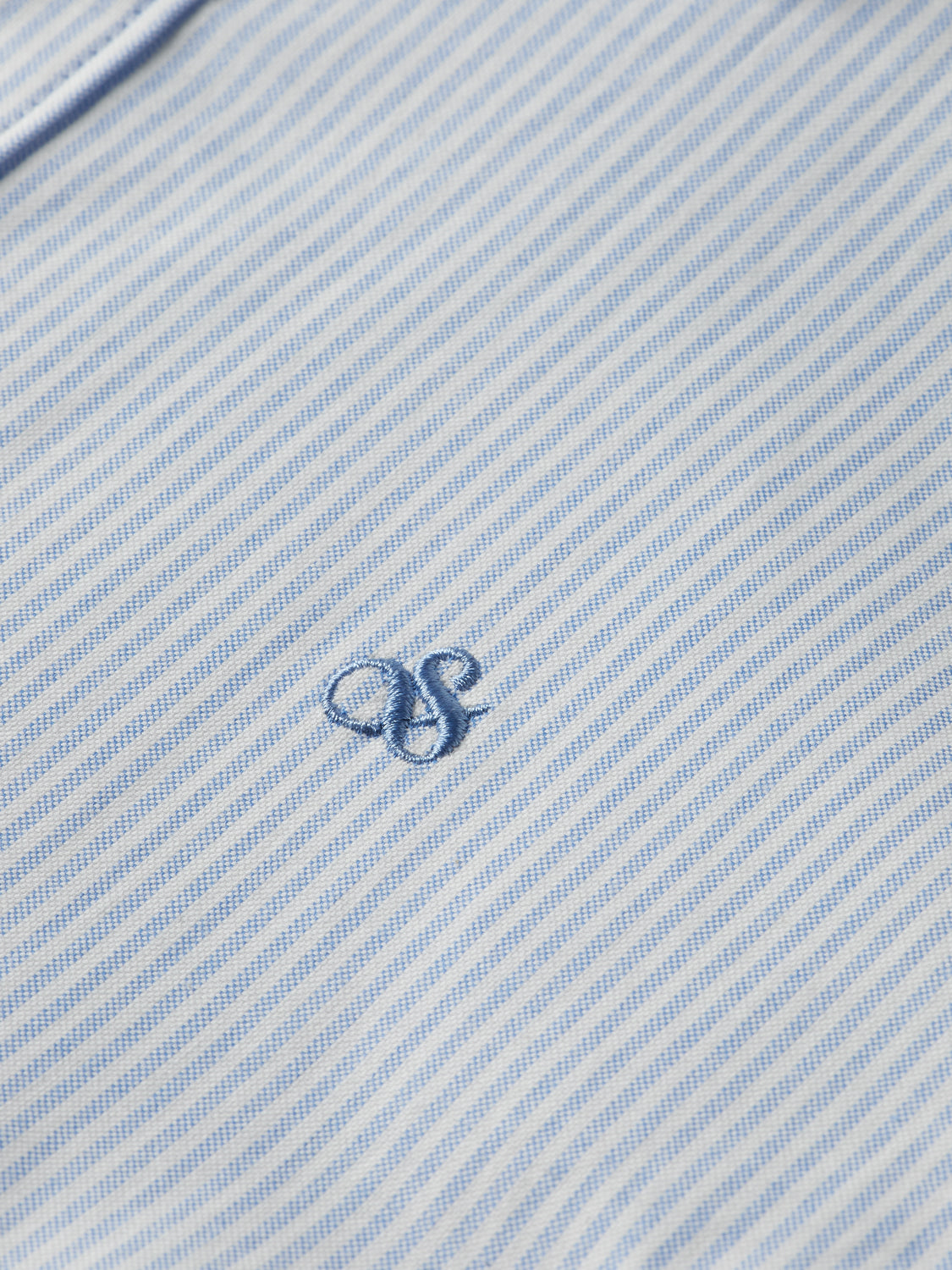 Oxford striped shirt - Blue Stripe