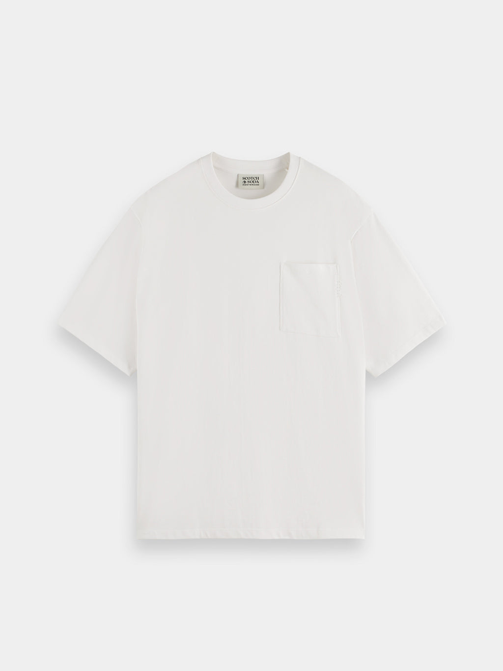 Scotch & Soda - Chest pocket t-shirt - 0006 White