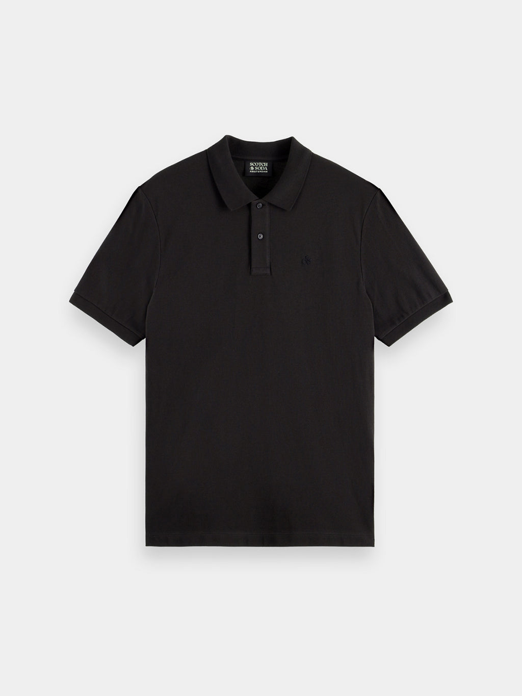 CORE - Logo Pique Polo - Black