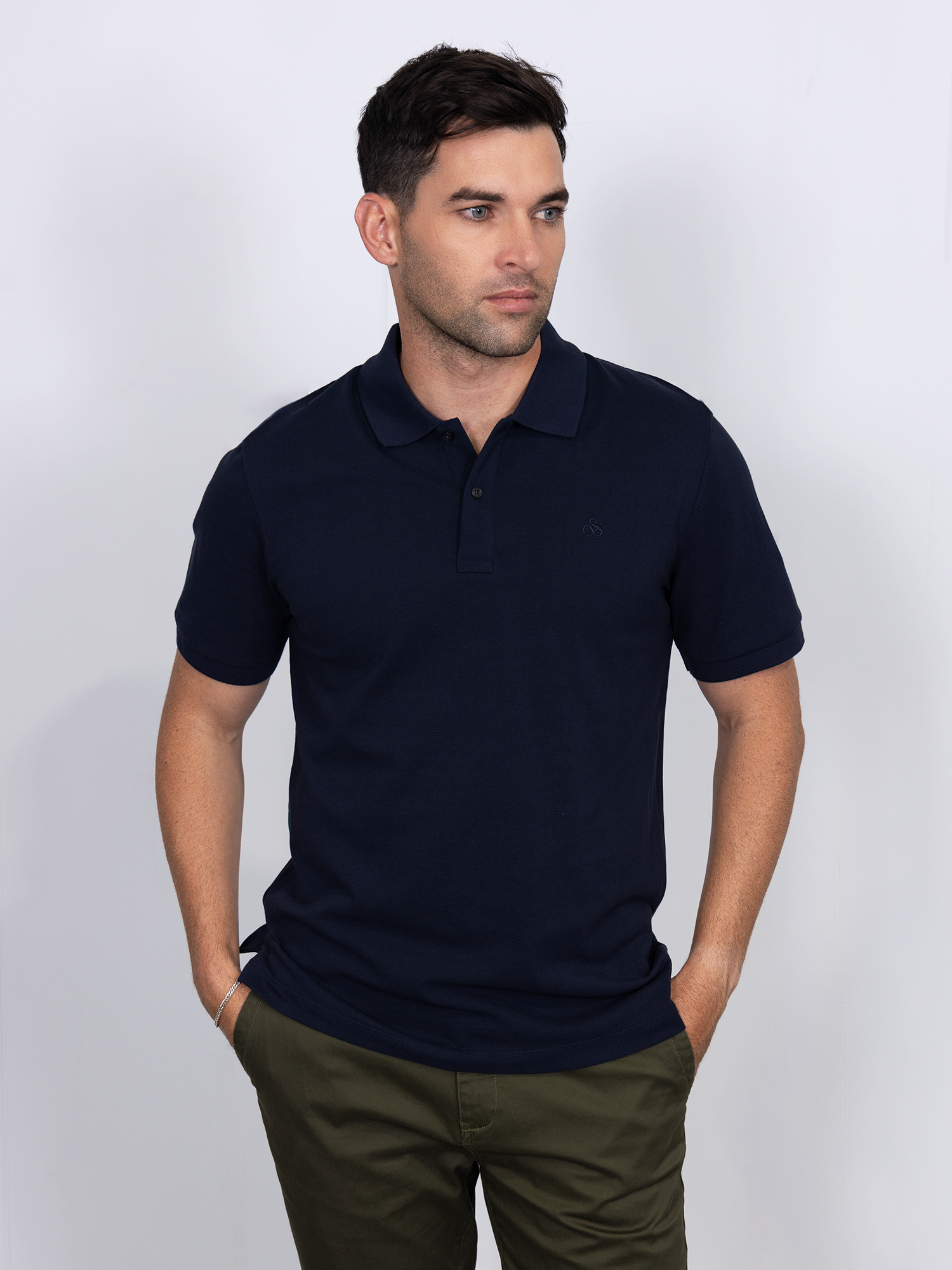 CORE - Logo Pique Polo - Night